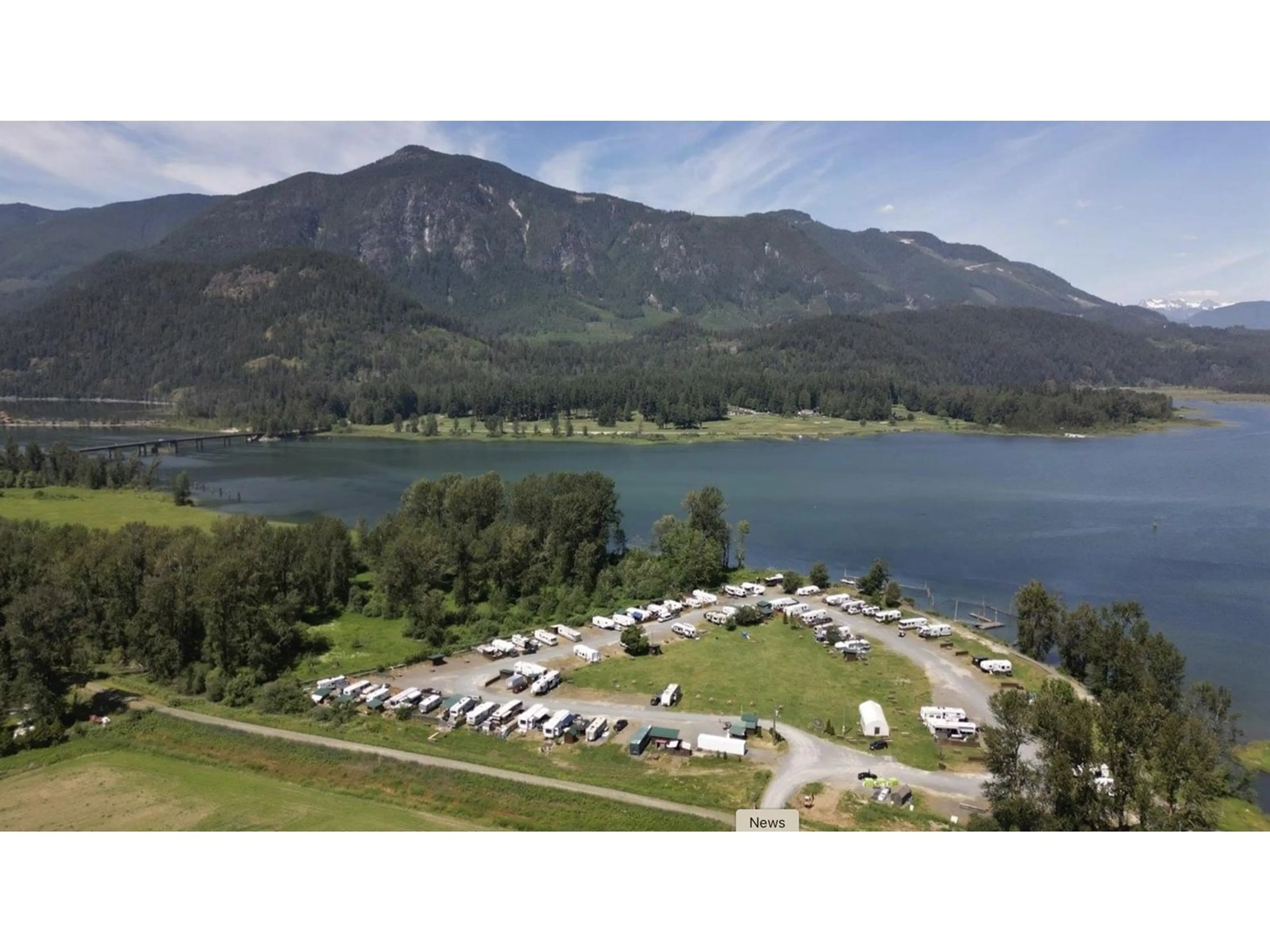 A pic from outside/outdoor area/front of a property/back of a property/a pic from drone, mountain view for 31 - 1201 KENNEDY ROAD, Harrison Mills British Columbia V0M1L0