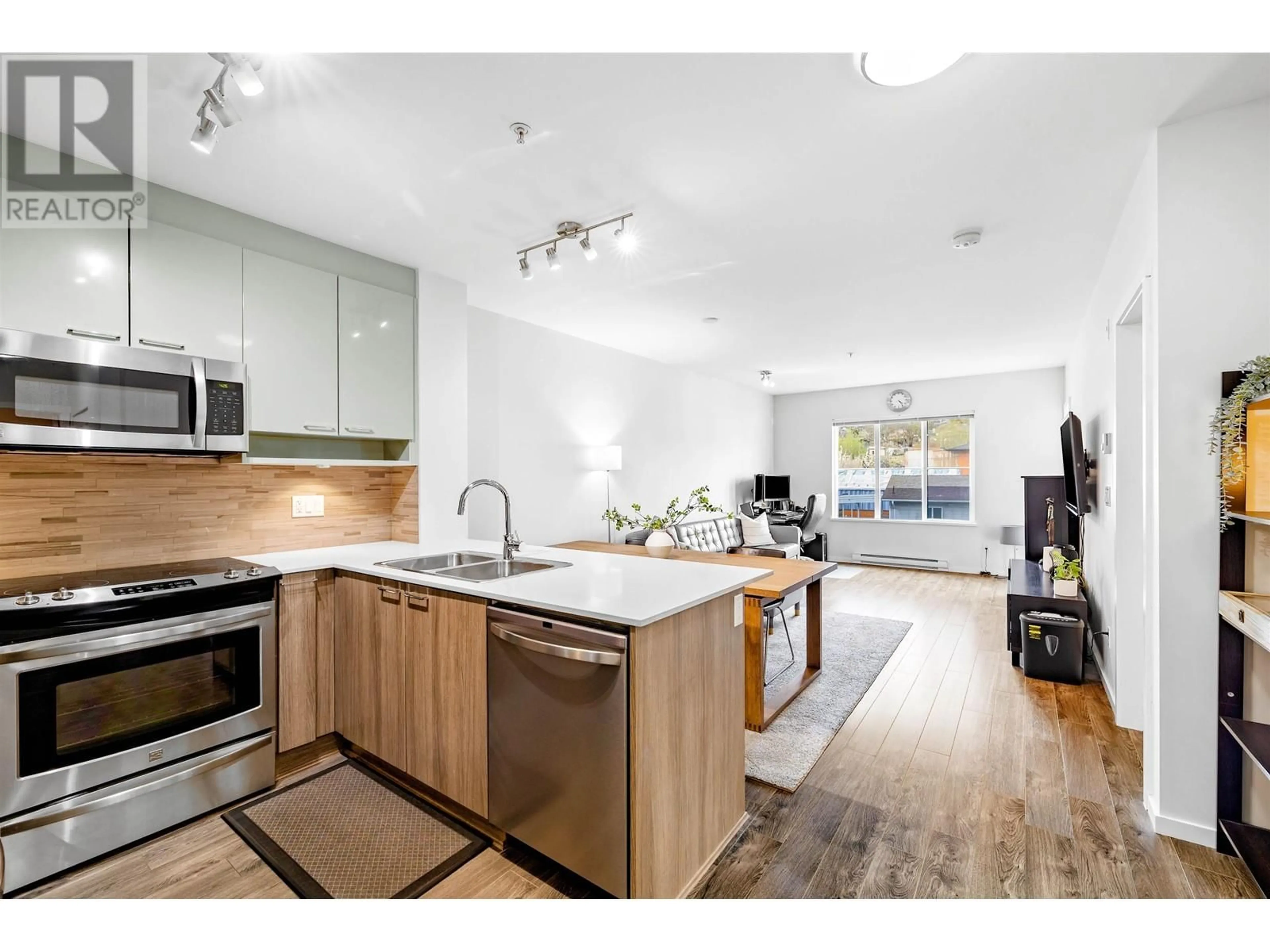 Open concept kitchen, unknown for 308 - 210 LEBLEU STREET, Coquitlam British Columbia V3K4L6