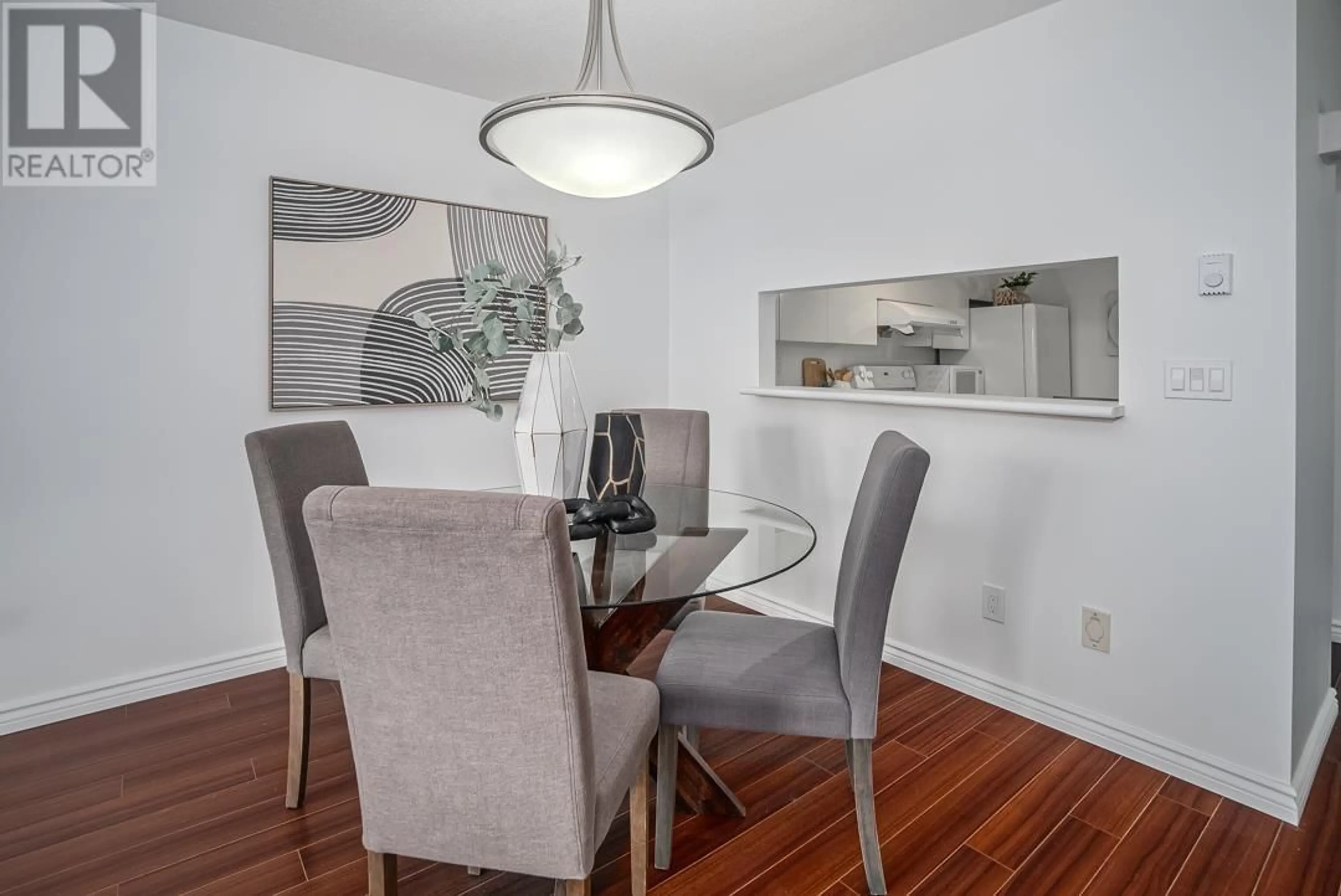 Dining room, wood/laminate floor for 18 - 2658 MORNINGSTAR CRESCENT, Vancouver British Columbia V5S4P4