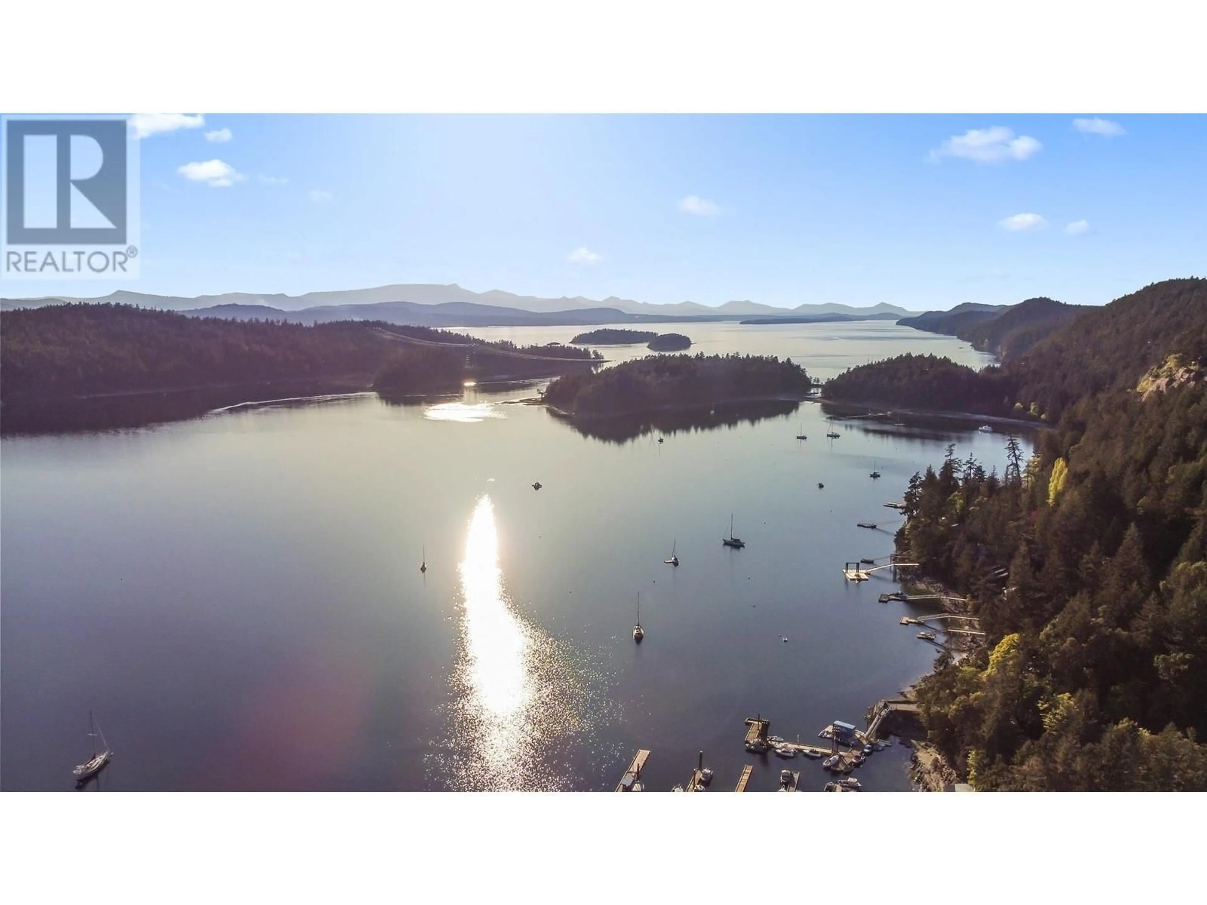 A pic from outside/outdoor area/front of a property/back of a property/a pic from drone, water/lake/river/ocean view for 3045 MONTAGUE ROAD, Galiano Island British Columbia V0N1P0