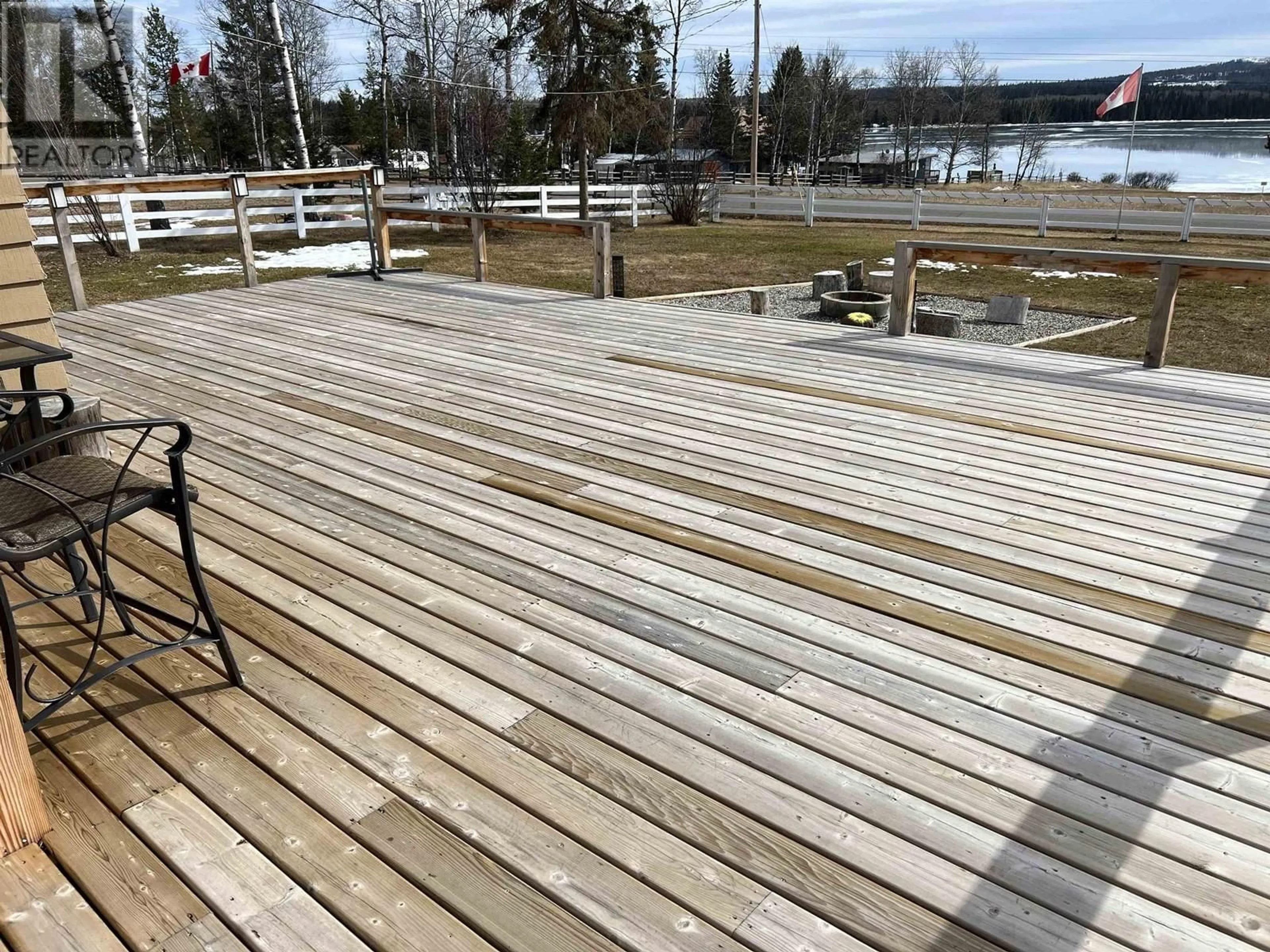 Patio, water/lake/river/ocean view for 6283 GREEN LAKE ROAD, 70 Mile House British Columbia V0K2K1
