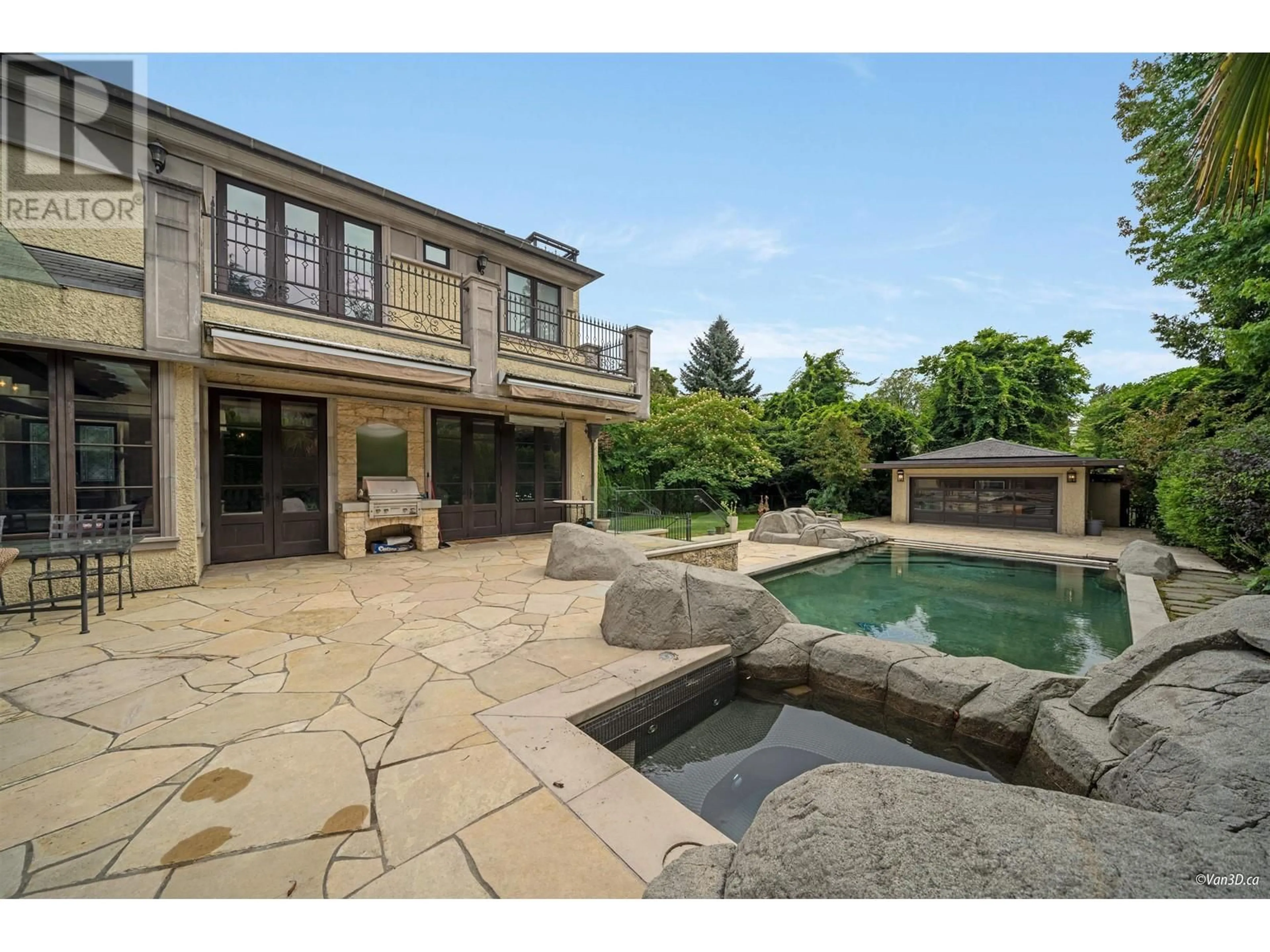 Patio, water/lake/river/ocean view for 1198 55TH AVENUE, Vancouver British Columbia V6P7A1