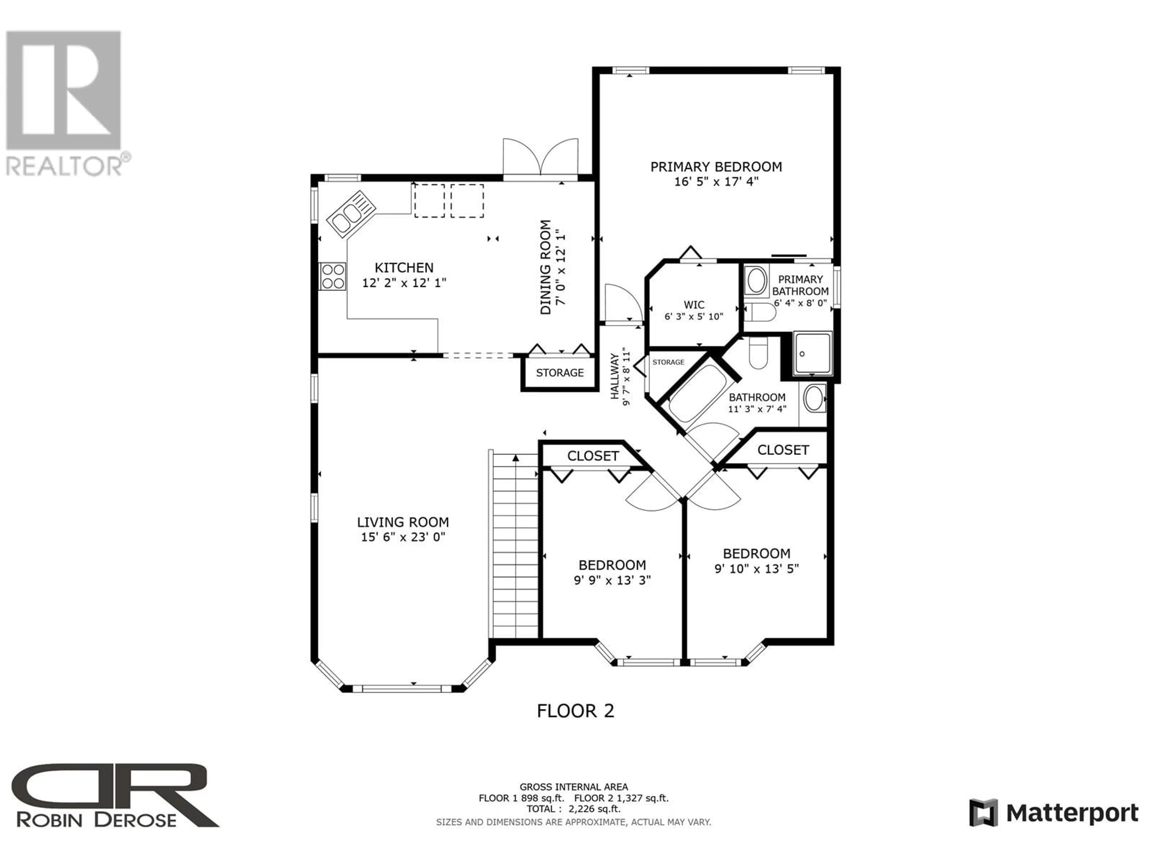 Floor plan for 8928 84A STREET, Fort St. John British Columbia V1J6T1