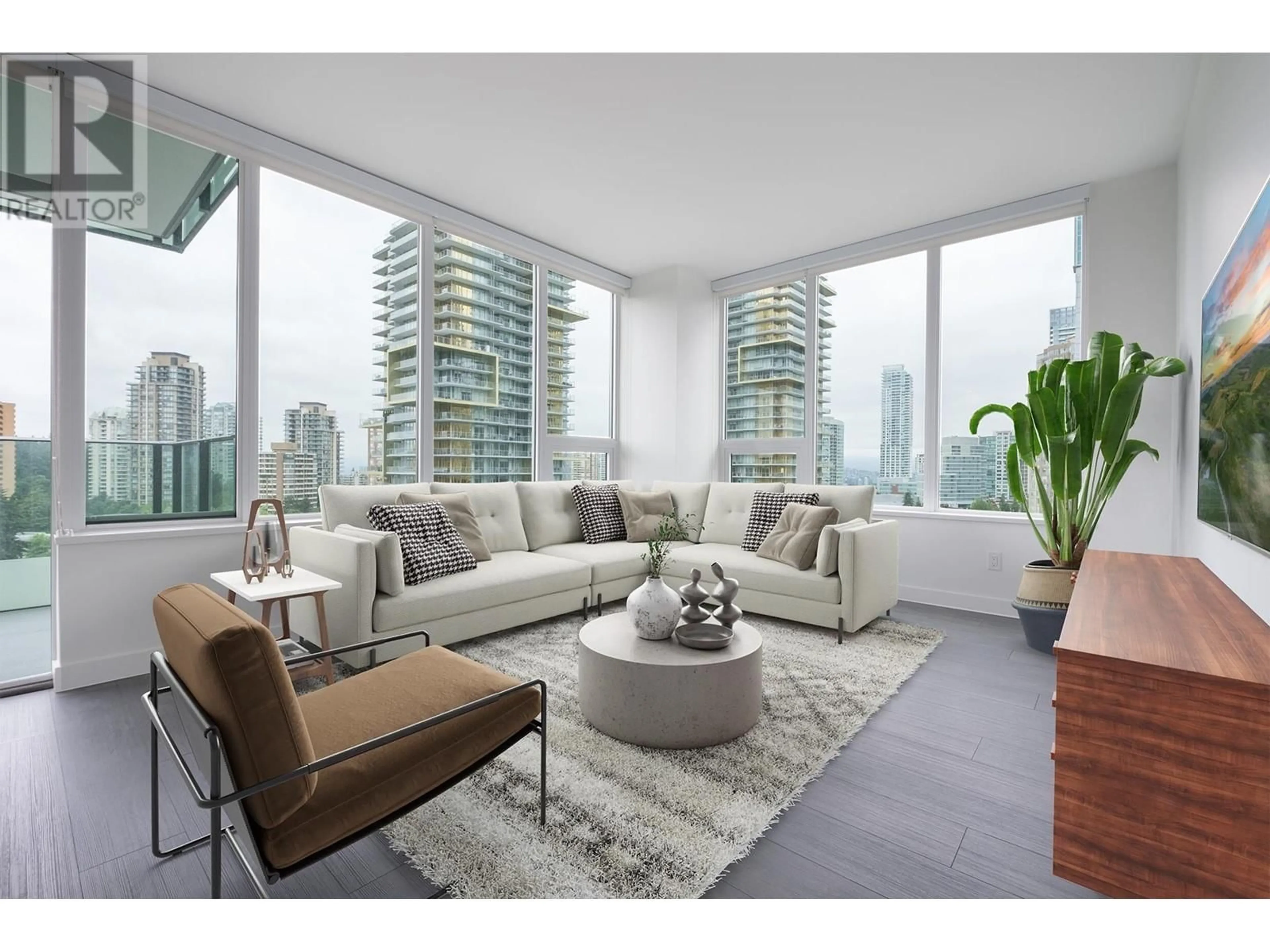 Living room with furniture, unknown for 1209 - 6463 SILVER AVENUE, Burnaby British Columbia V5H0K4