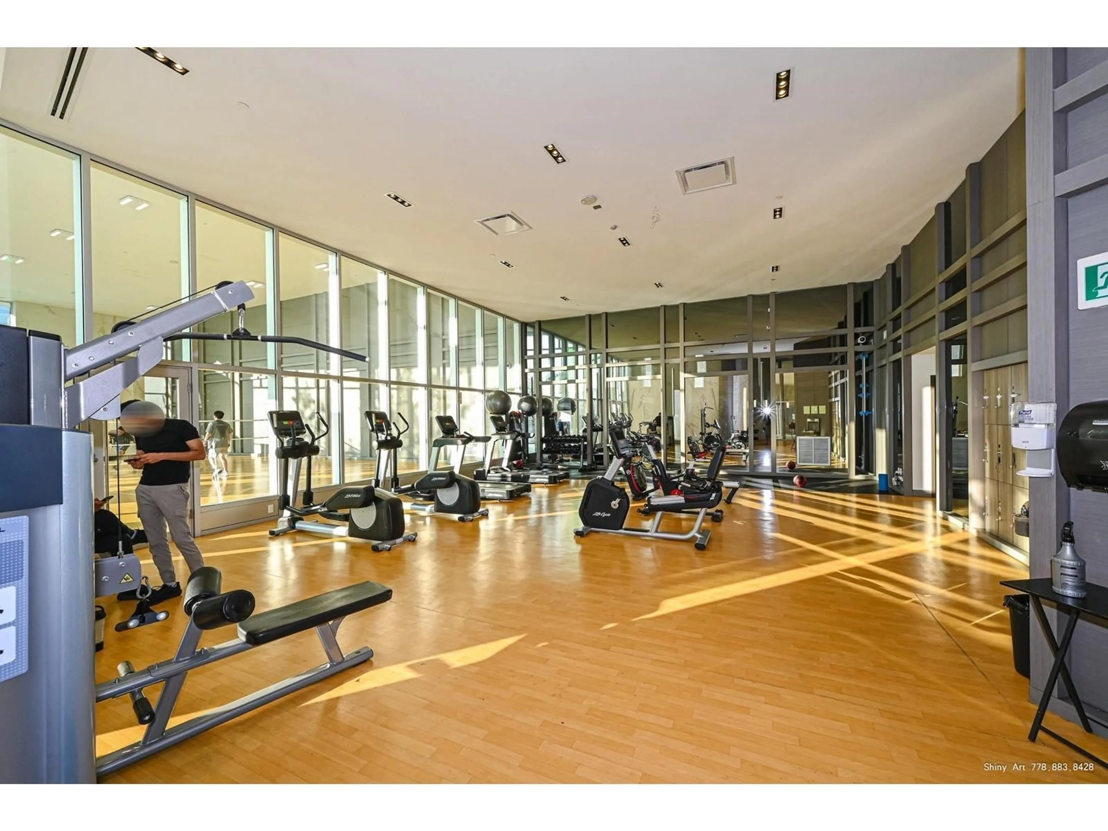 Gym or fitness room for 1911 - 9887 WHALLEY, Surrey British Columbia V3T0P4