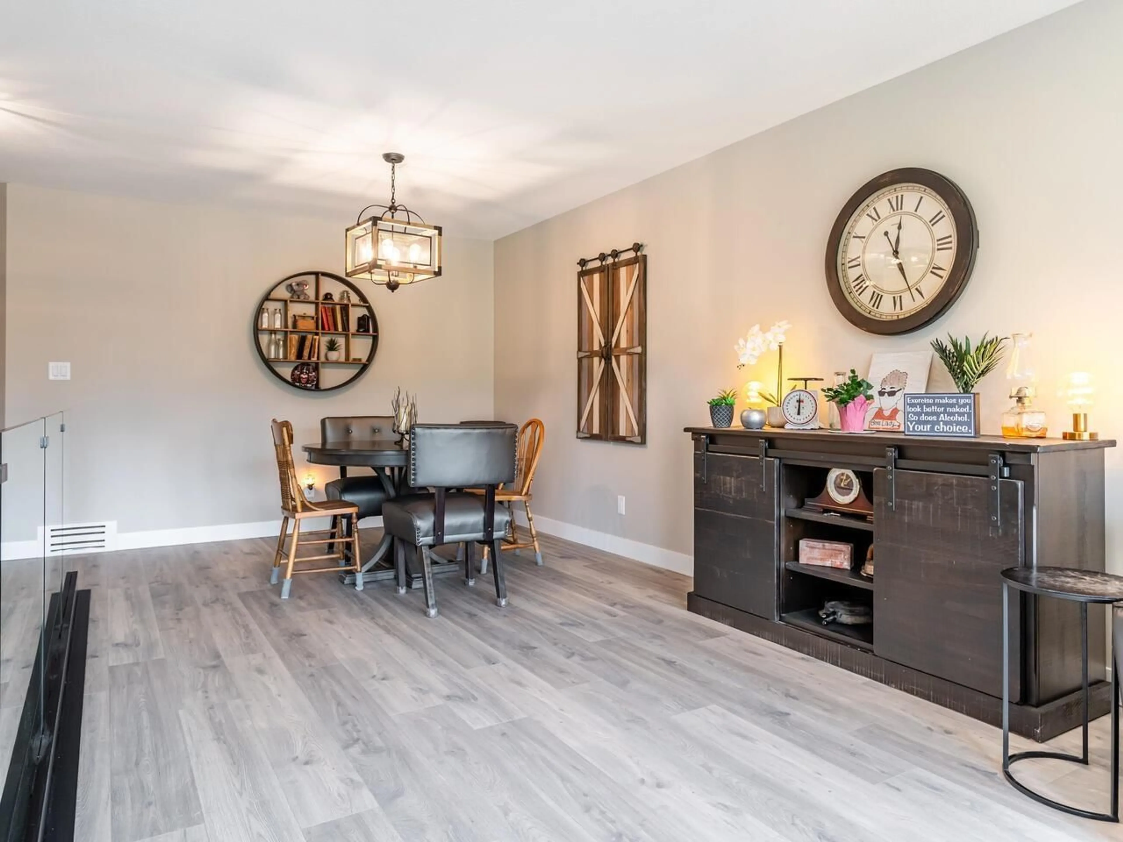 Dining room, wood/laminate floor for 30 - 5051 203, Langley British Columbia V3A1V5