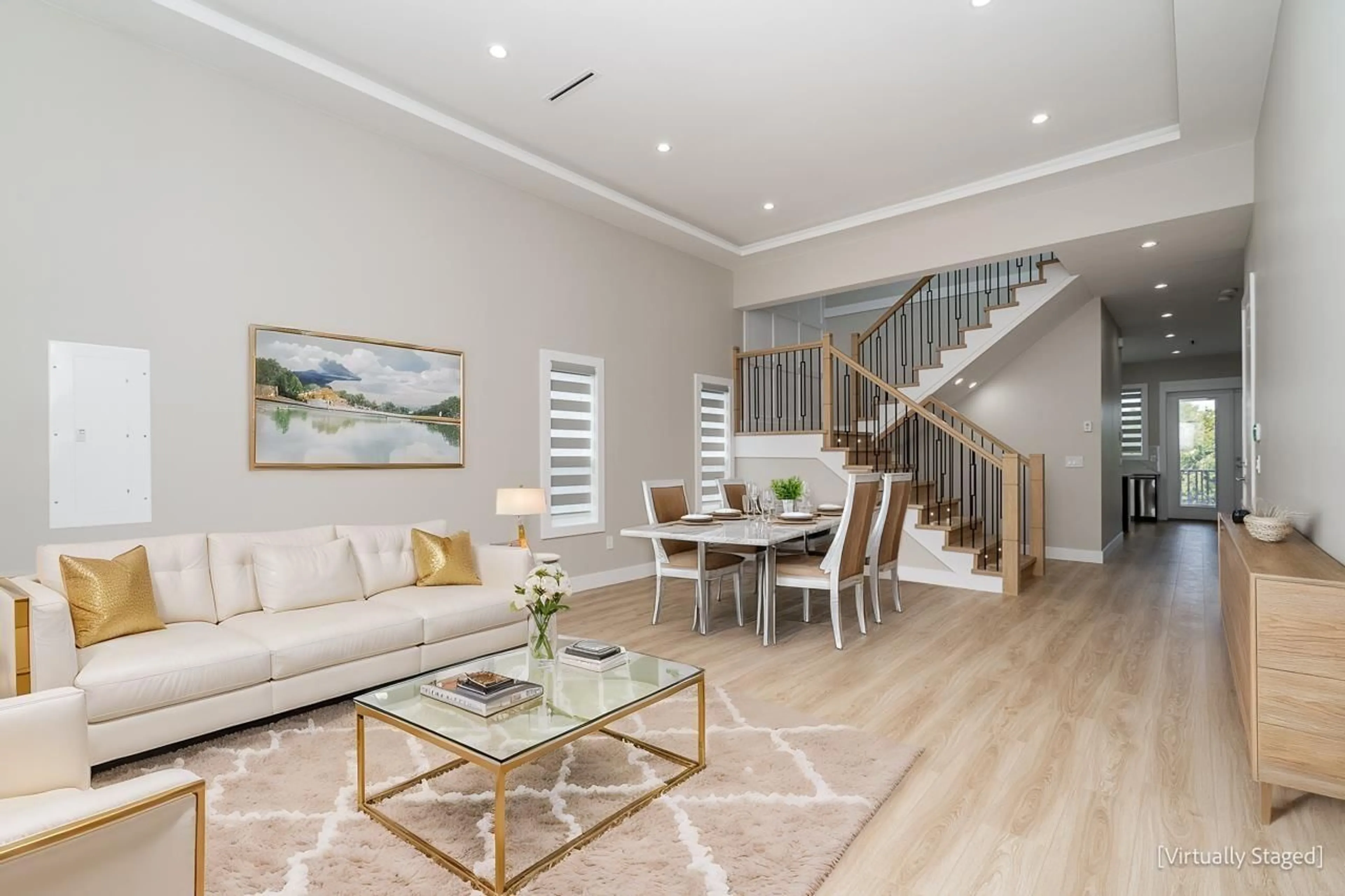 Living room with furniture, unknown for 13955 60A, Surrey British Columbia V3X1E1