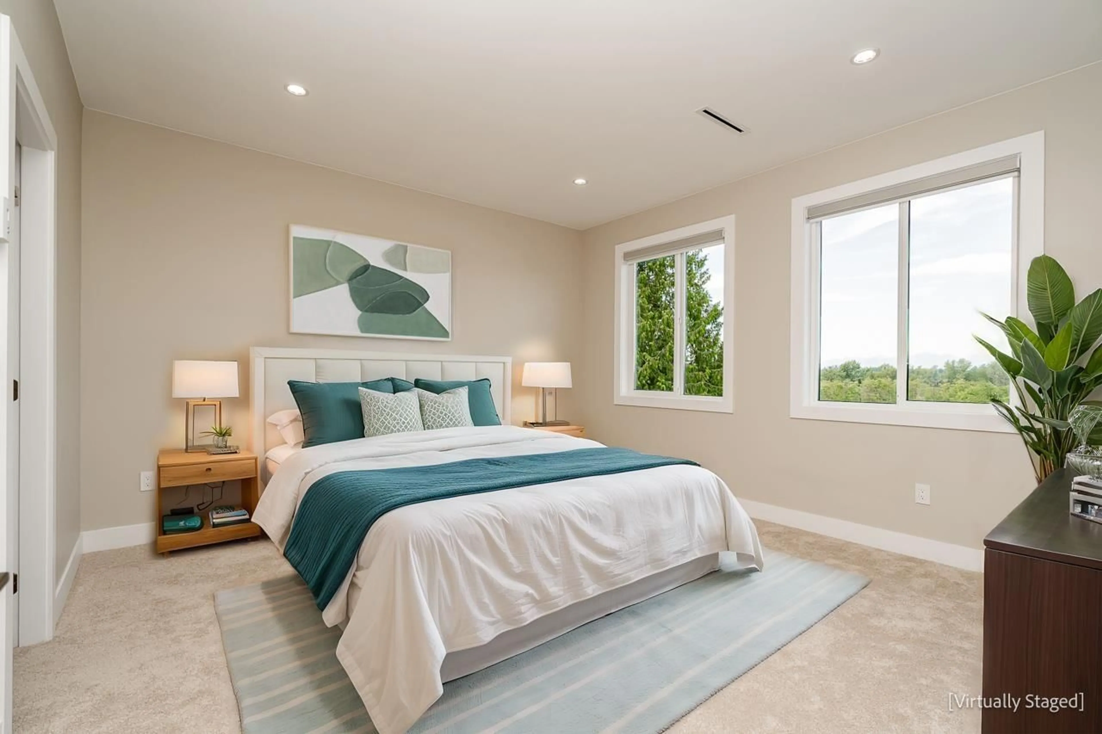 Bedroom with bed, unknown for 13955 60A, Surrey British Columbia V3X1E1