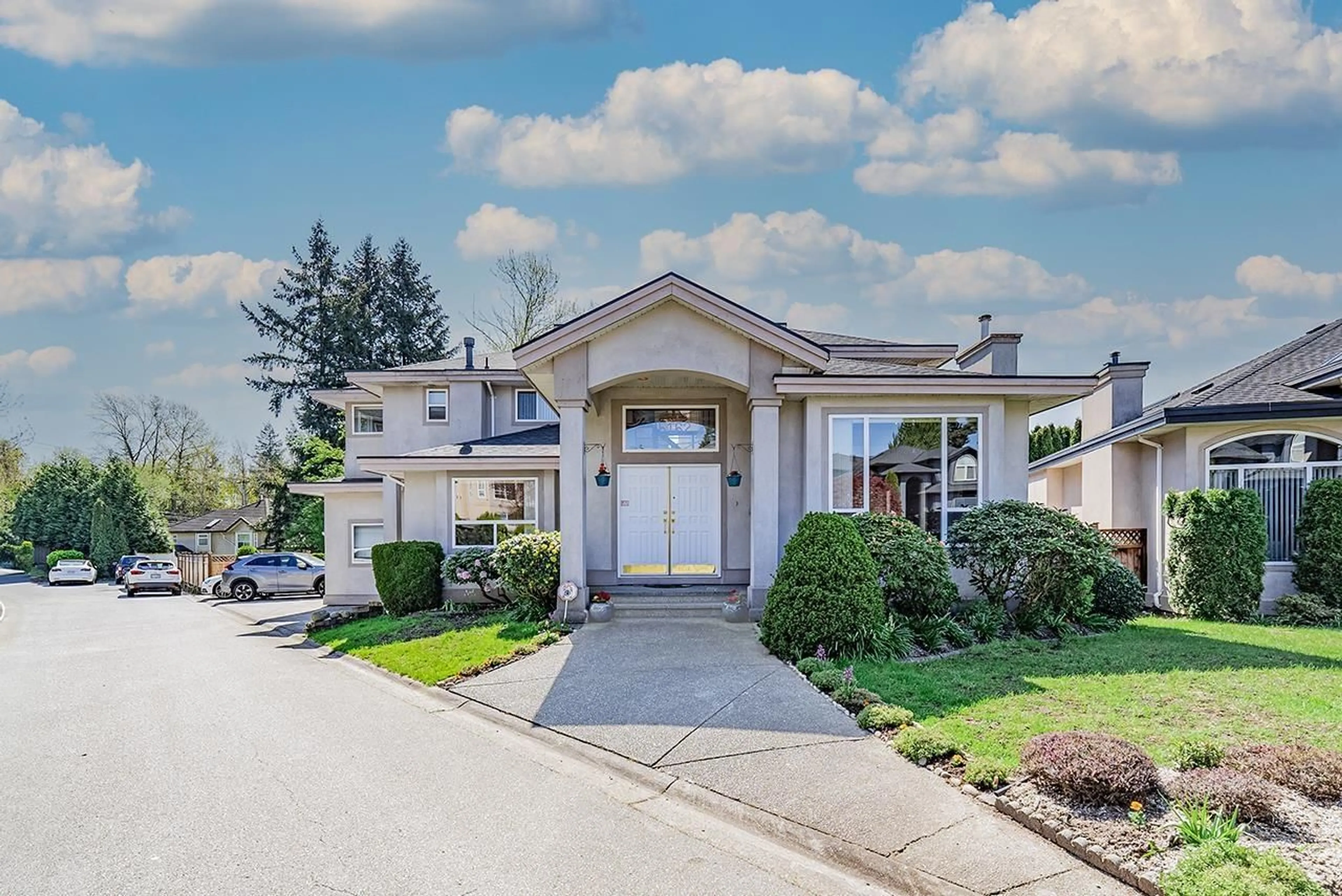 Home with vinyl exterior material, street for 15162 81A, Surrey British Columbia V3S7B9