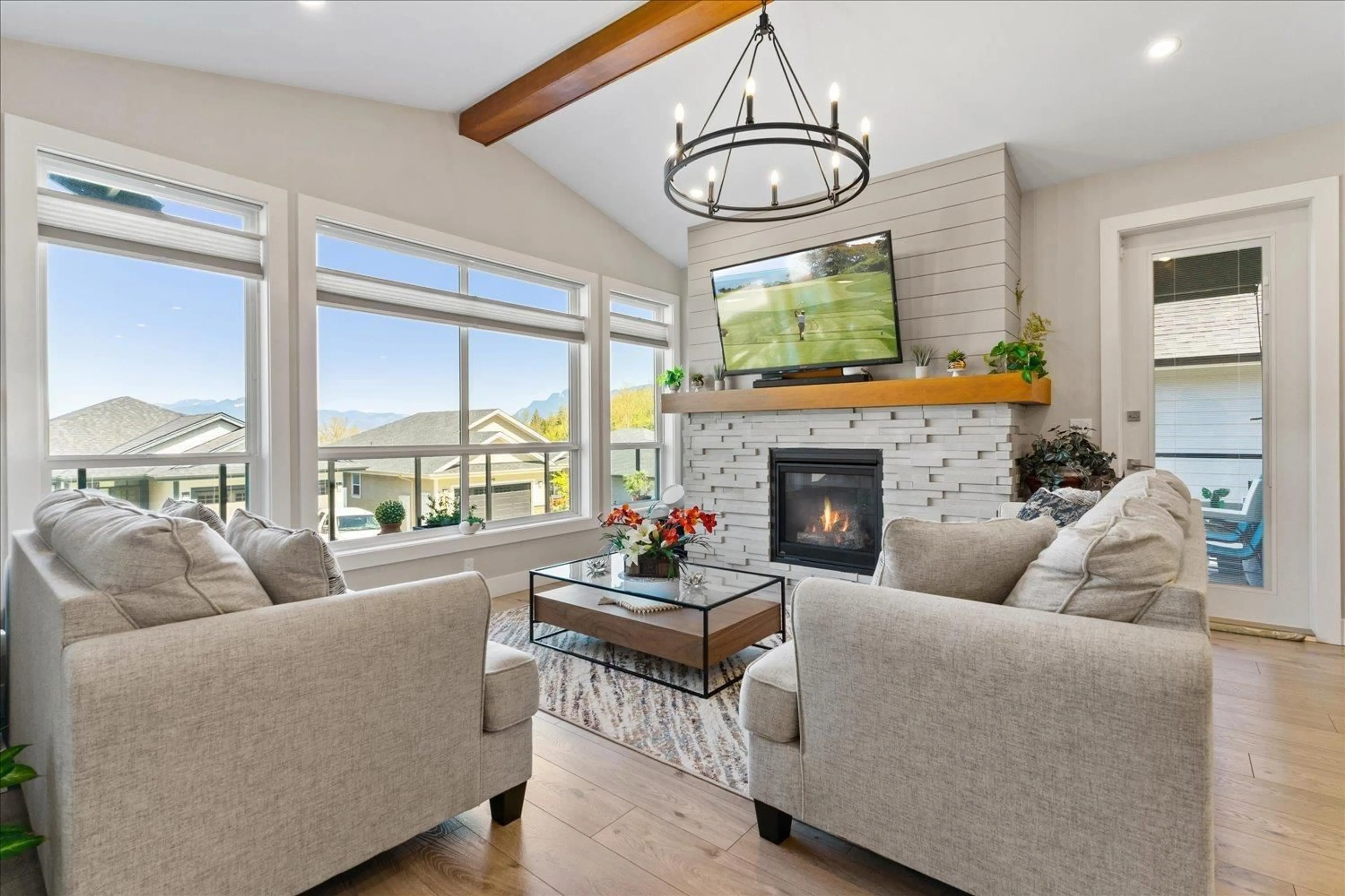 Living room with furniture, unknown for 16 - 8295 NIXON ROAD, Chilliwack British Columbia V4Z0C8