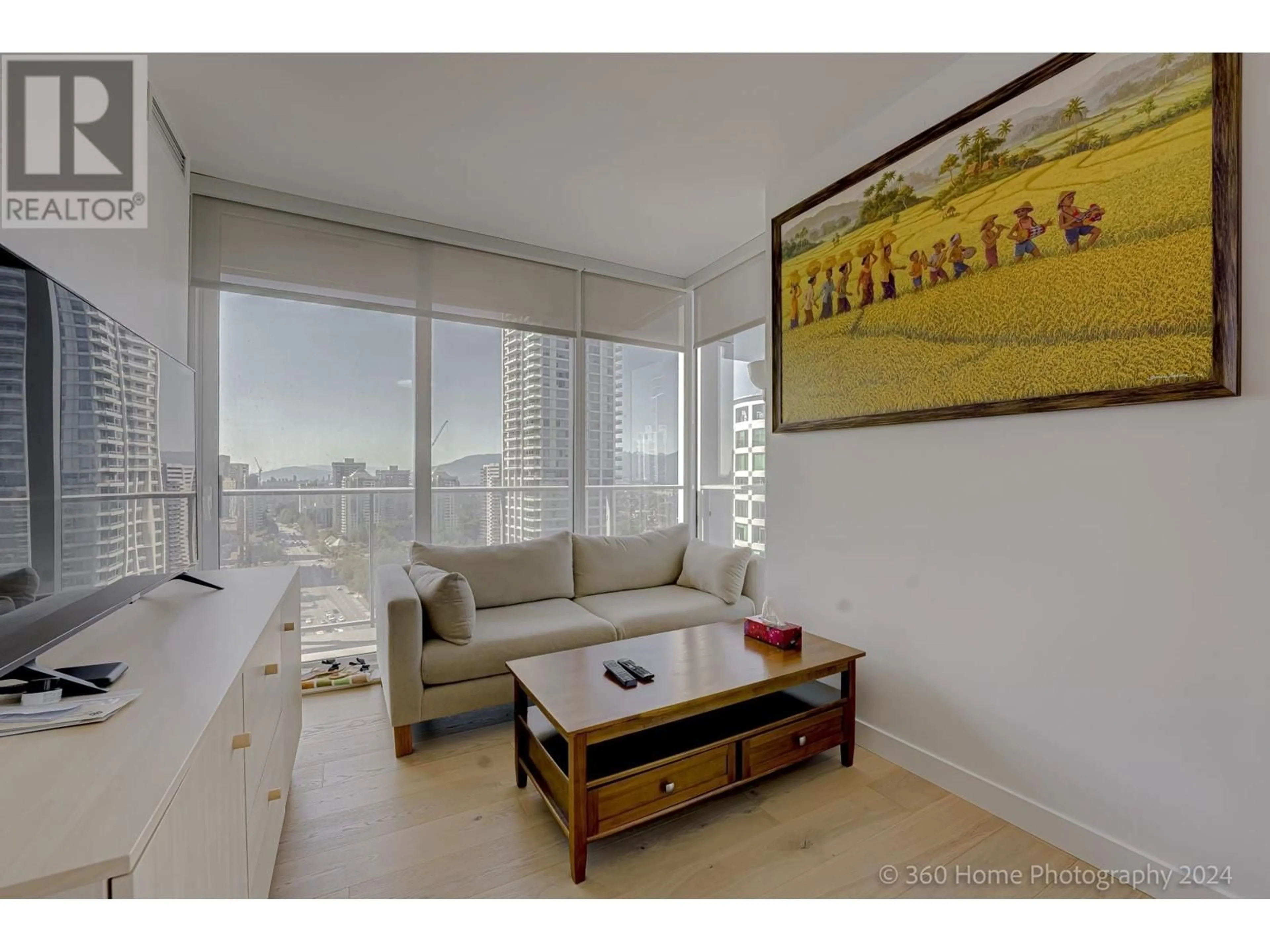Living room with furniture, unknown for 1906 - 6000 MCKAY AVENUE, Burnaby British Columbia V5H0K2