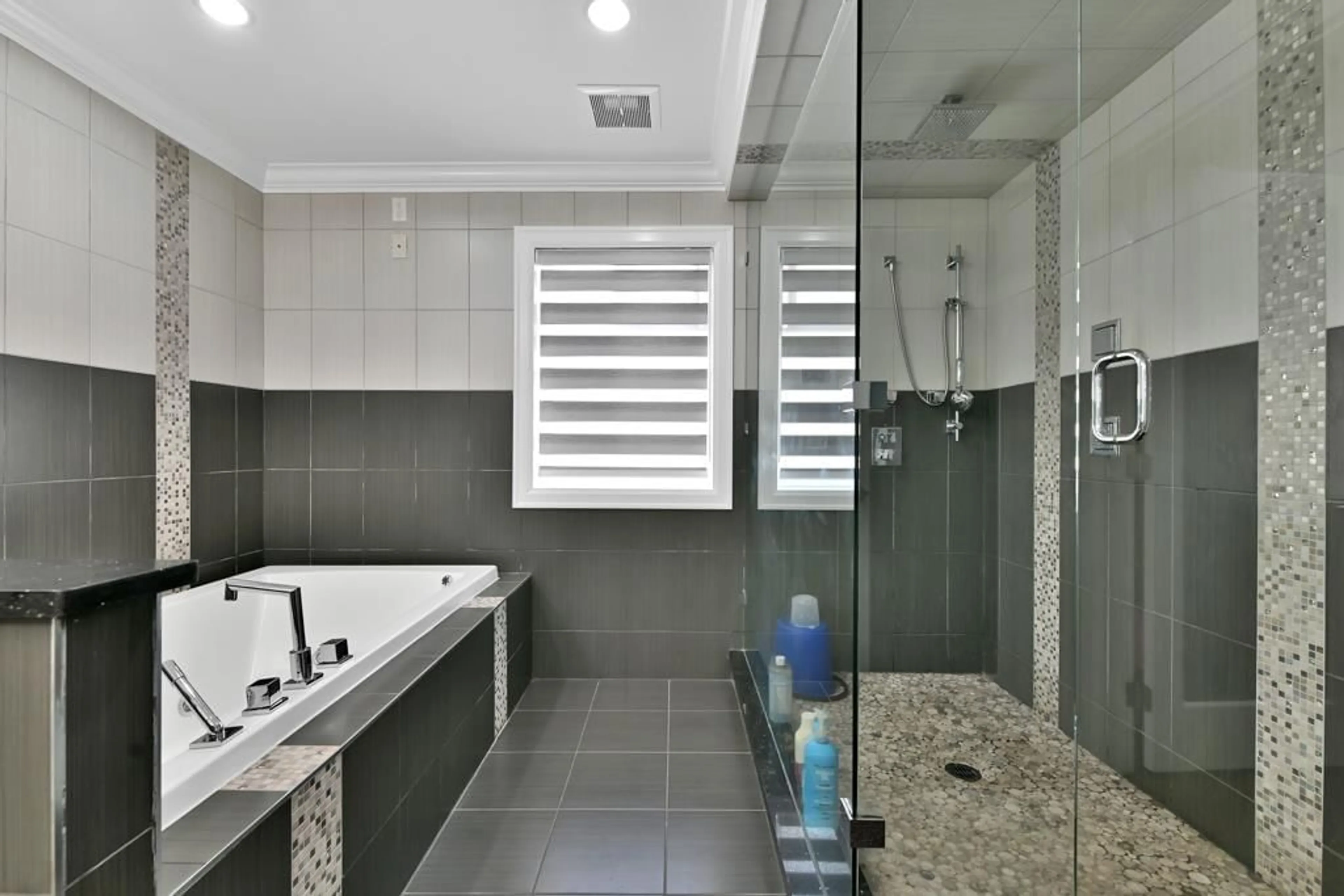 Contemporary bathroom, ceramic/tile floor for 7033 129A, Surrey British Columbia V3W7B1