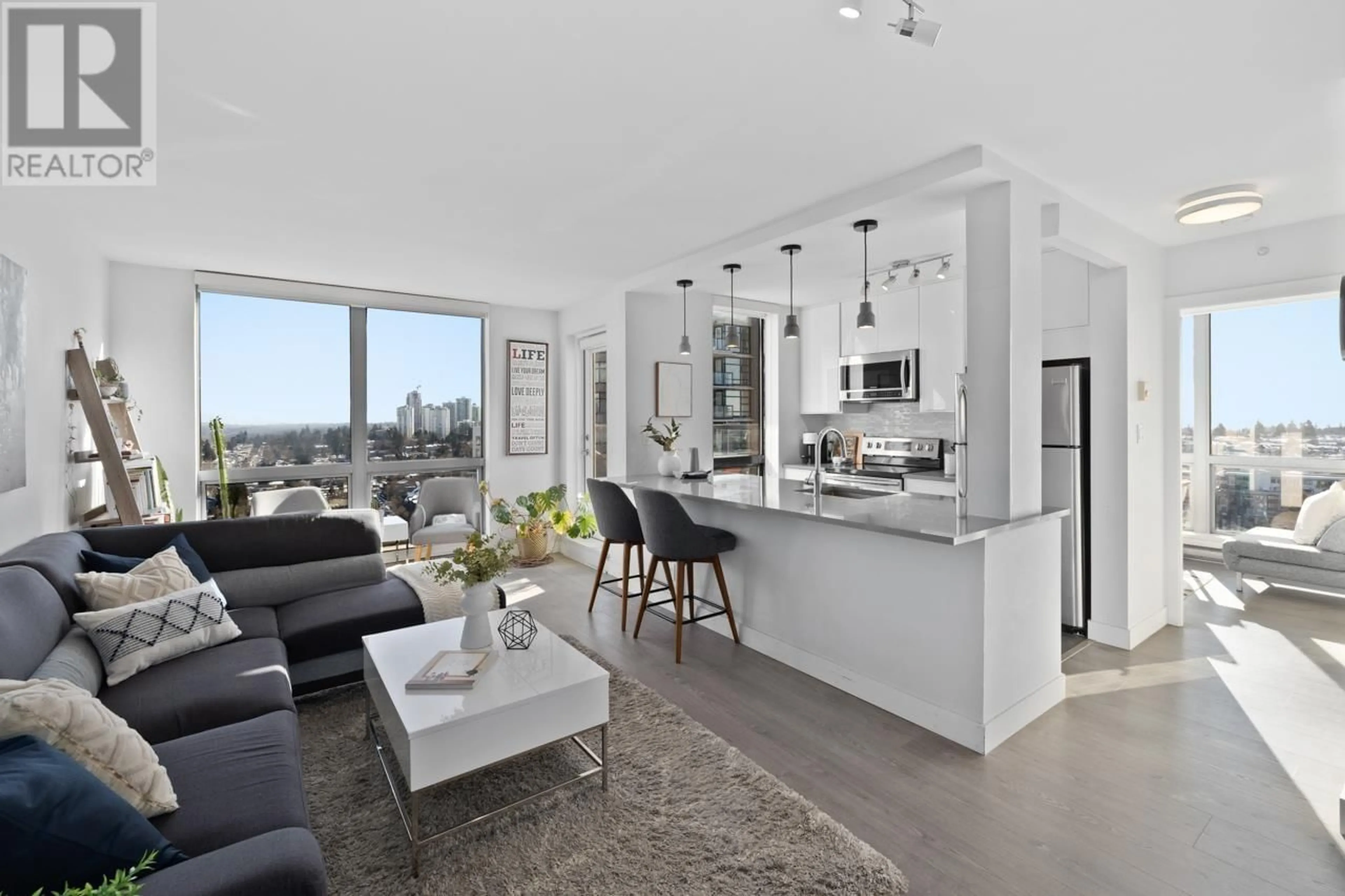 Open concept kitchen, unknown for #2503 - 3663 CROWLEY DRIVE, Vancouver British Columbia V5R6H4