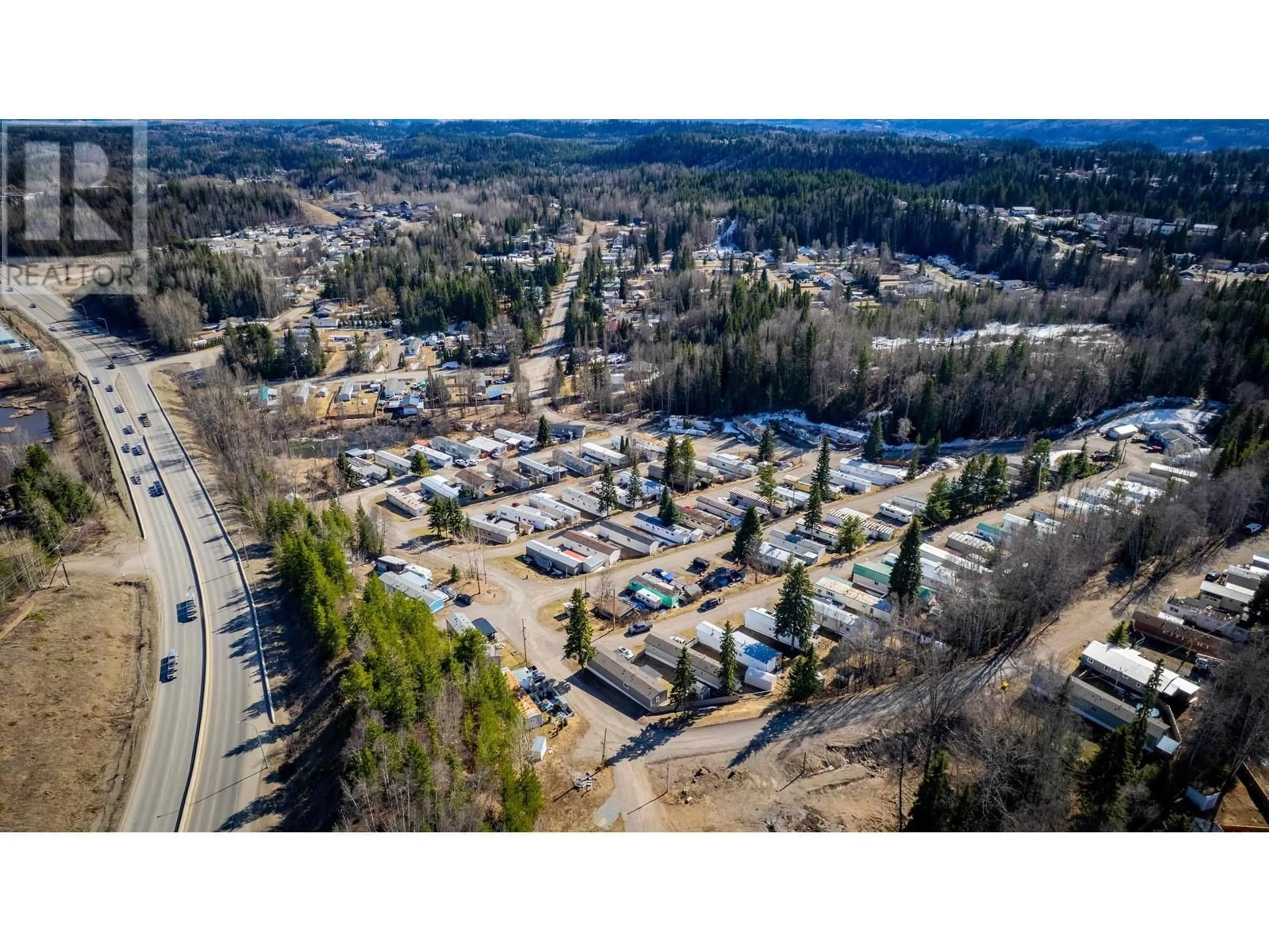 A pic from outside/outdoor area/front of a property/back of a property/a pic from drone, street for D2 - 5931 COOK COURT, Prince George British Columbia V2K3A3