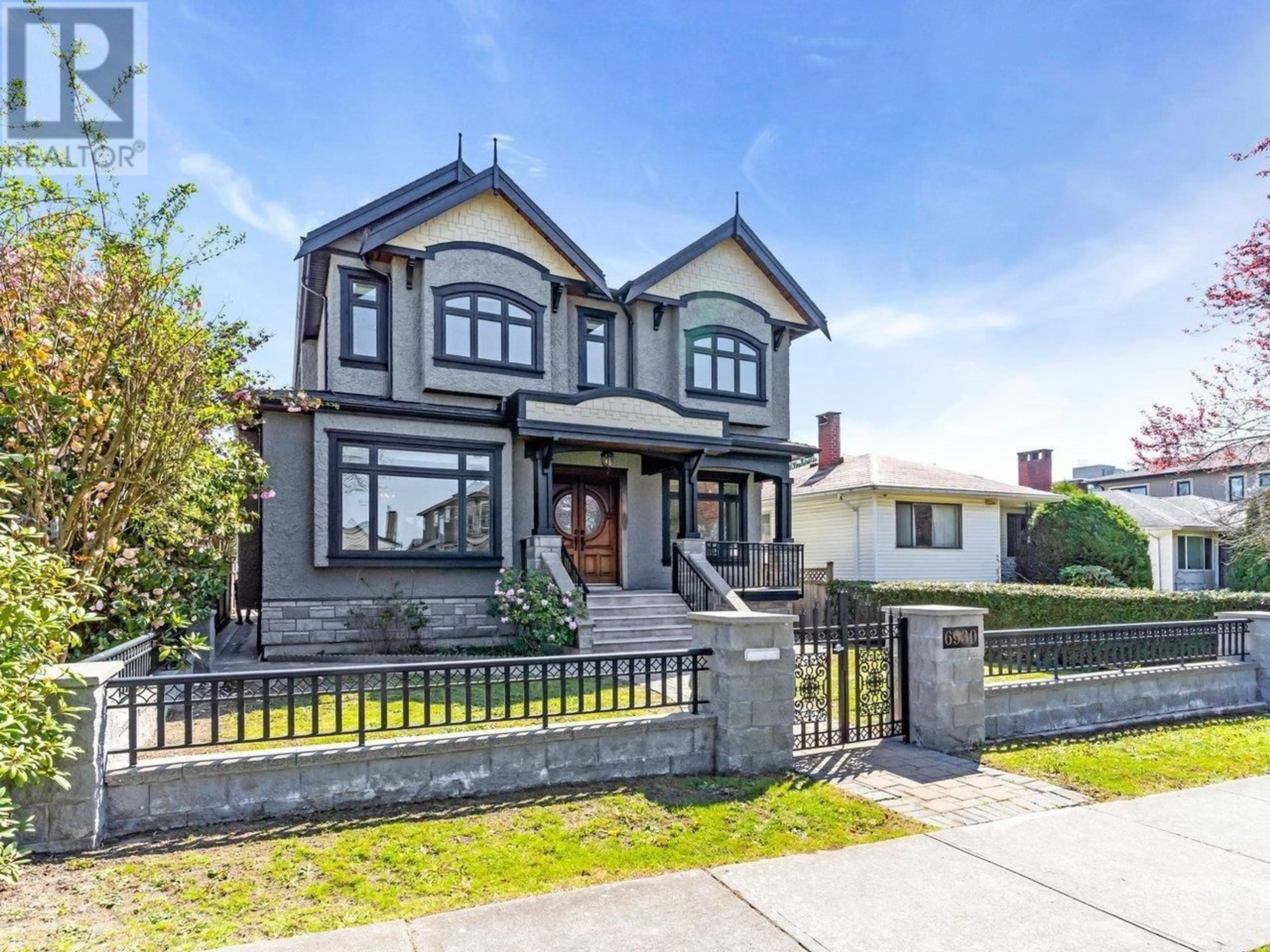 Home with brick exterior material, street for 6930 LANCASTER STREET, Vancouver British Columbia V5S3B2