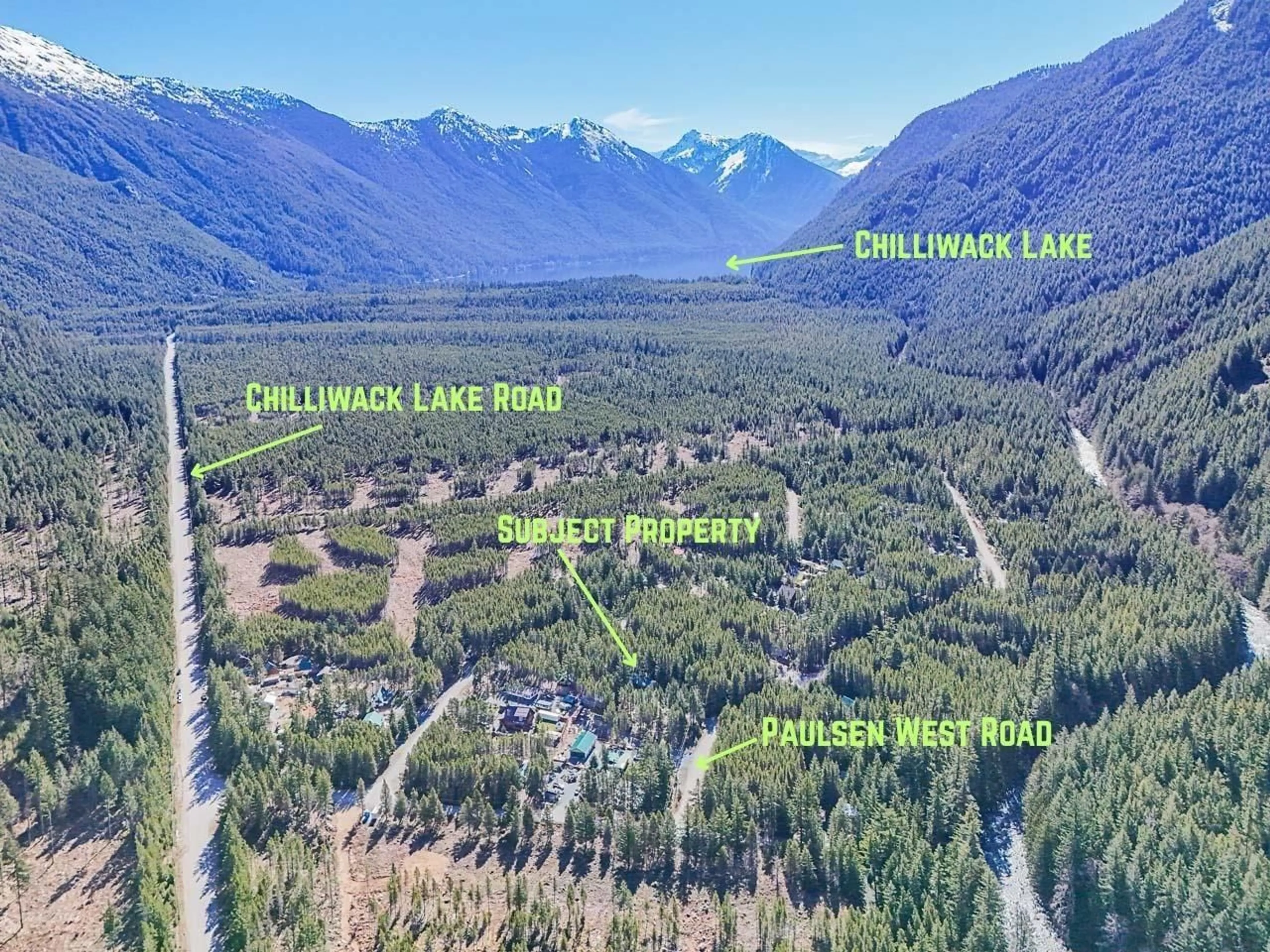 A pic from outside/outdoor area/front of a property/back of a property/a pic from drone, unknown for 5362 PAULSEN ROAD, Chilliwack British Columbia V4Z1B2