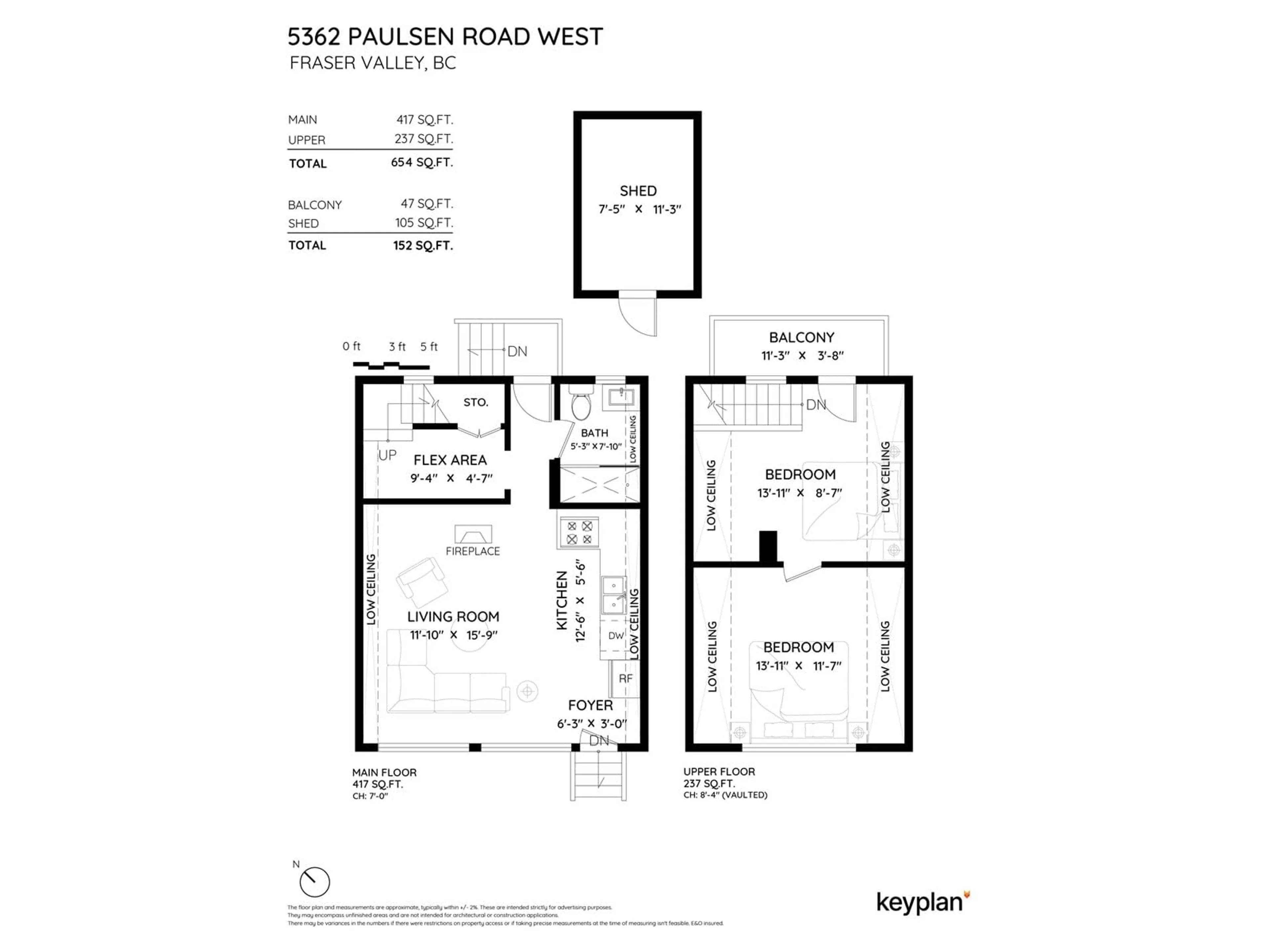 Floor plan for 5362 PAULSEN ROAD, Chilliwack British Columbia V4Z1B2