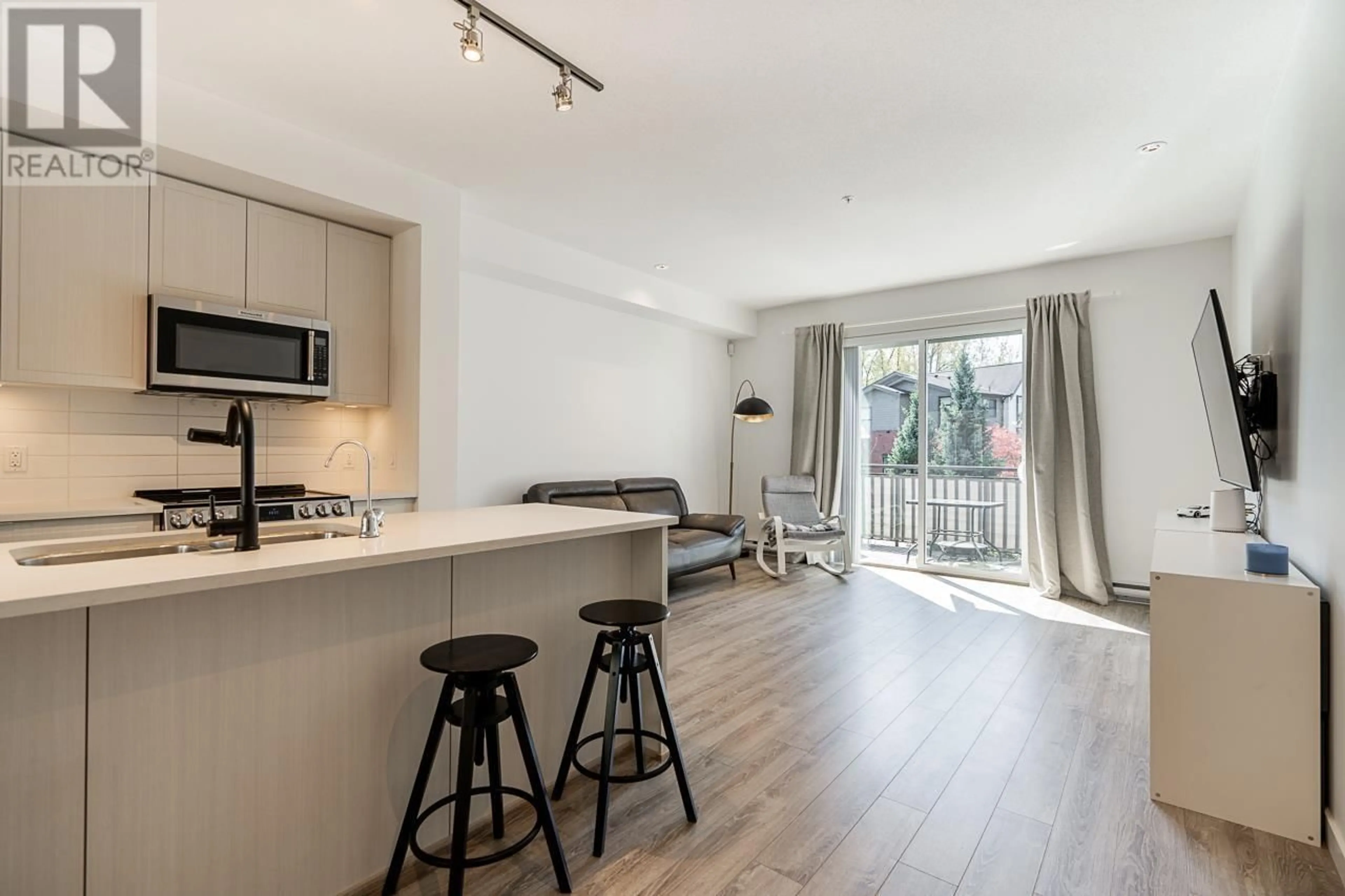 Open concept kitchen, wood/laminate floor for 30 - 2380 RANGER LANE, Port Coquitlam British Columbia V3B0M4