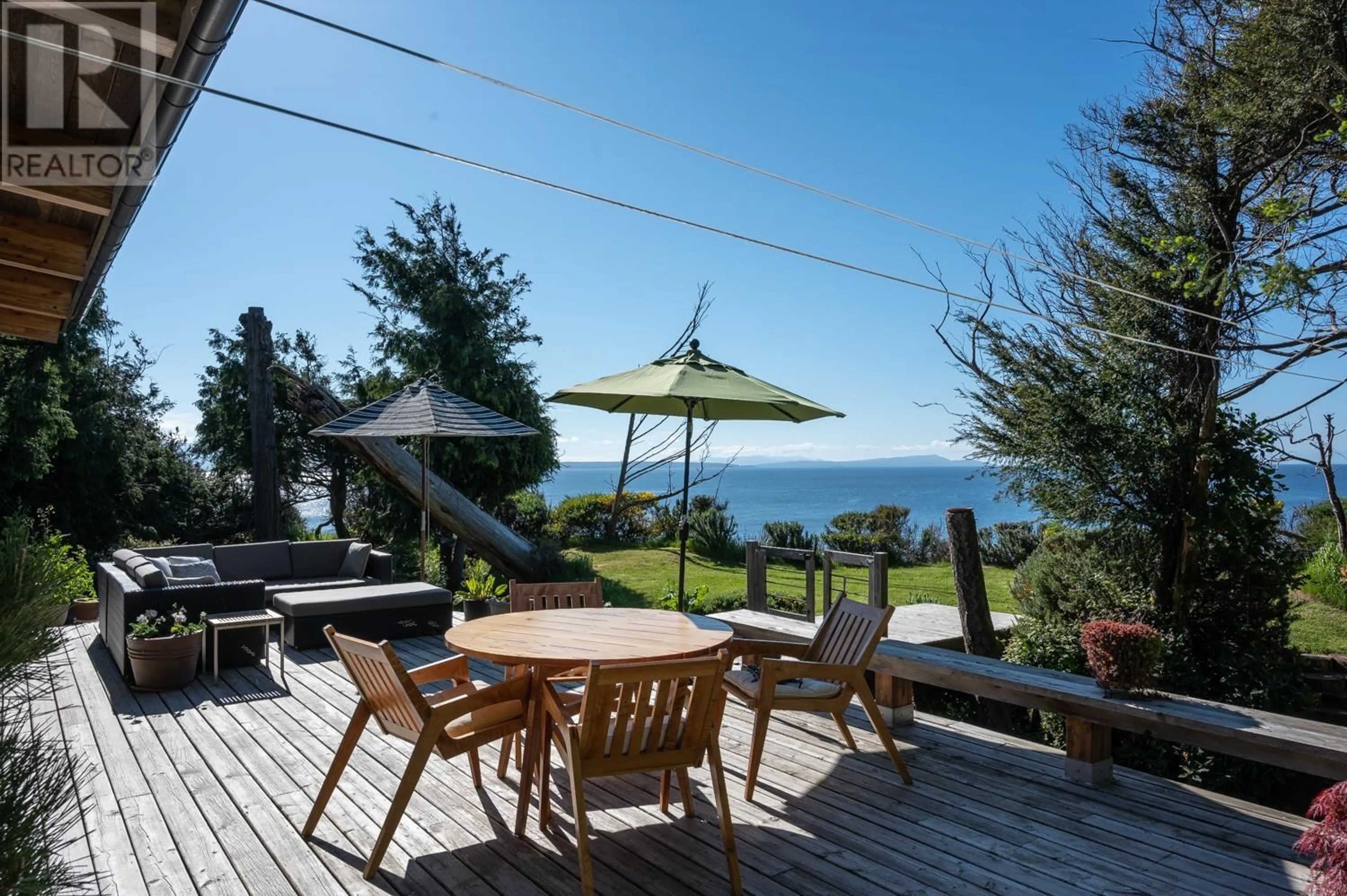Patio, water/lake/river/ocean view for 1628 VANCOUVER BOULEVARD, Other Islands British Columbia V0N2G0