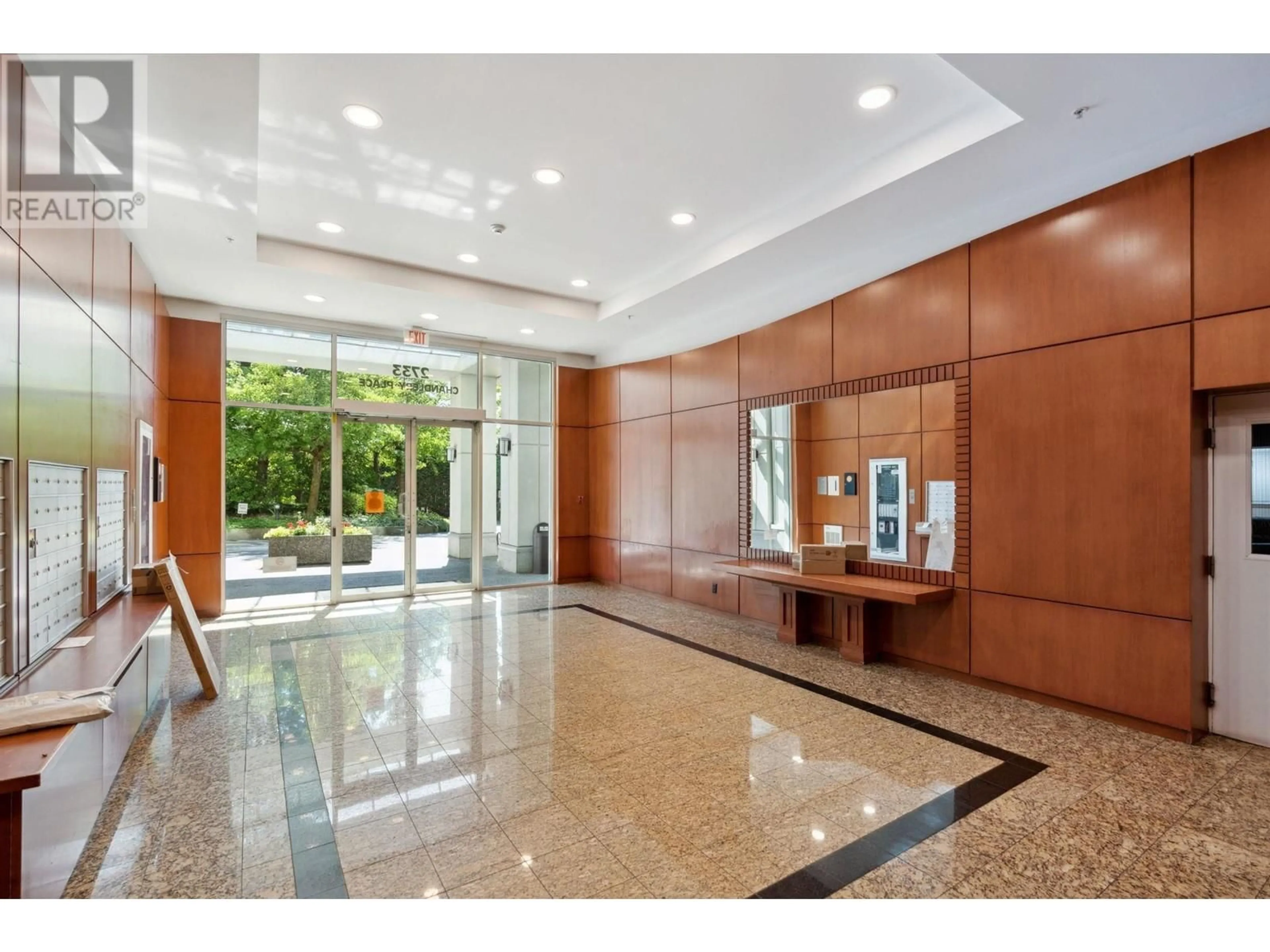 Lobby for 1109 - 2733 CHANDLERY PLACE, Vancouver British Columbia V5S4V3