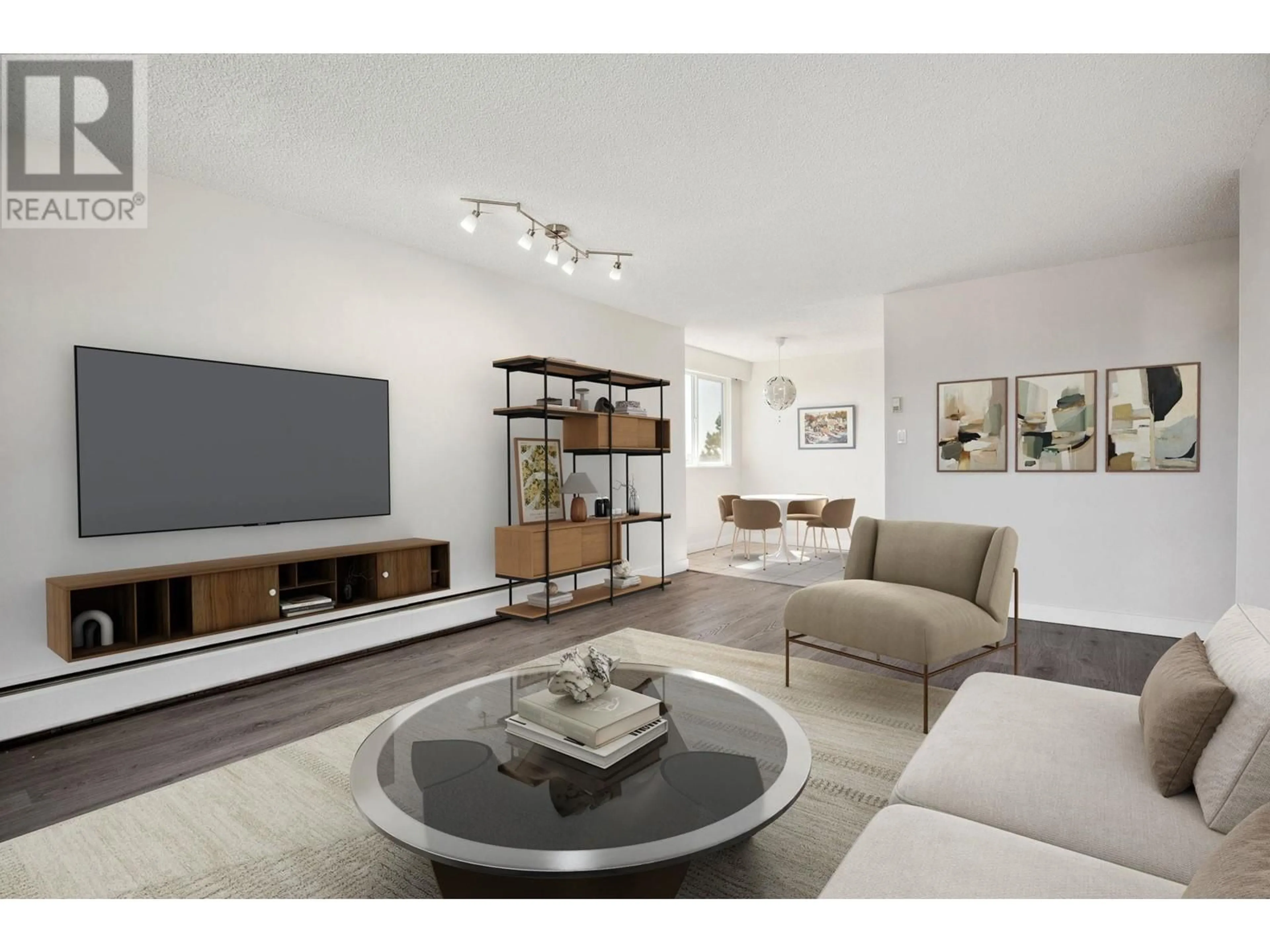 Living room with furniture, unknown for 205 - 371 ELLESMERE AVENUE, Burnaby British Columbia V5B3T1