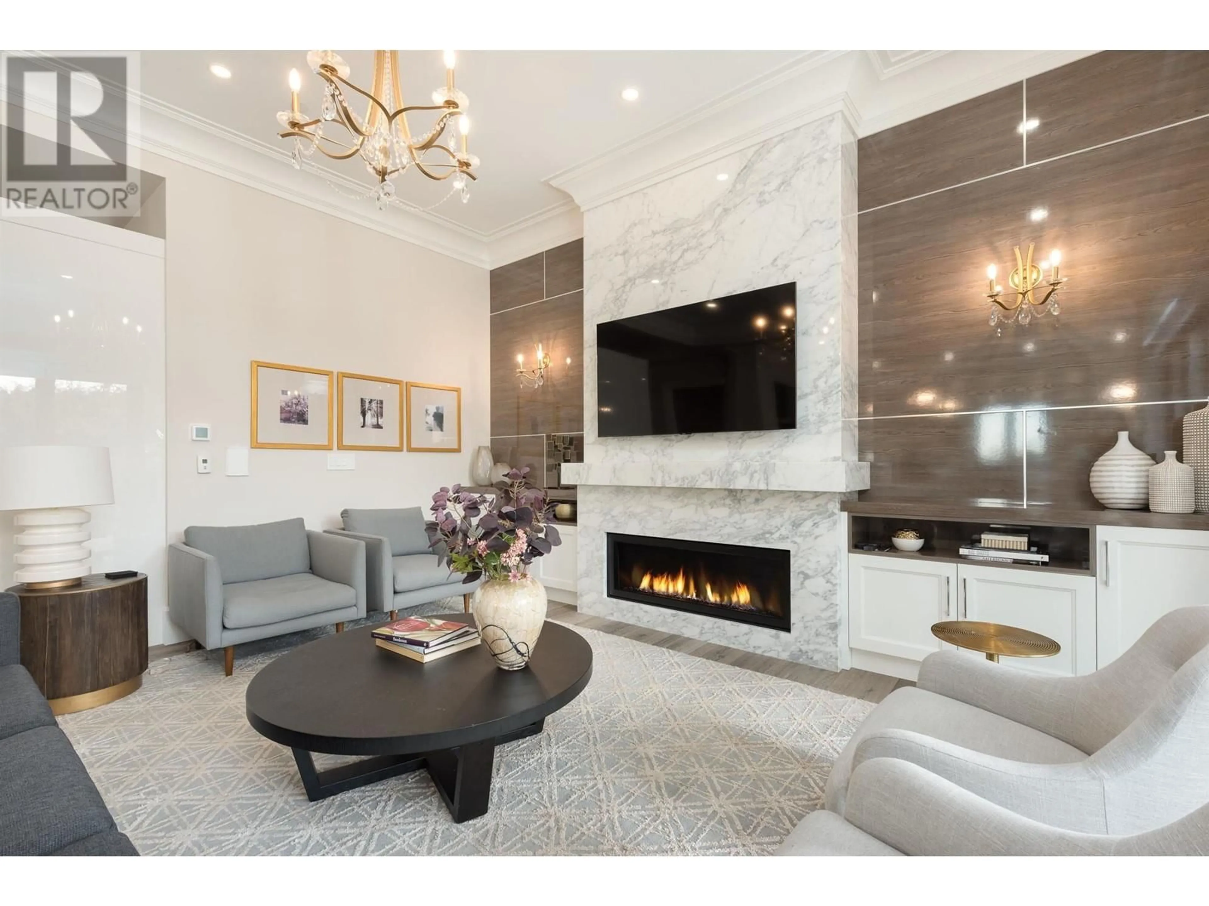 Living room with furniture, ceramic/tile floor for 5637 LABURNUM STREET, Vancouver British Columbia V6M3S7