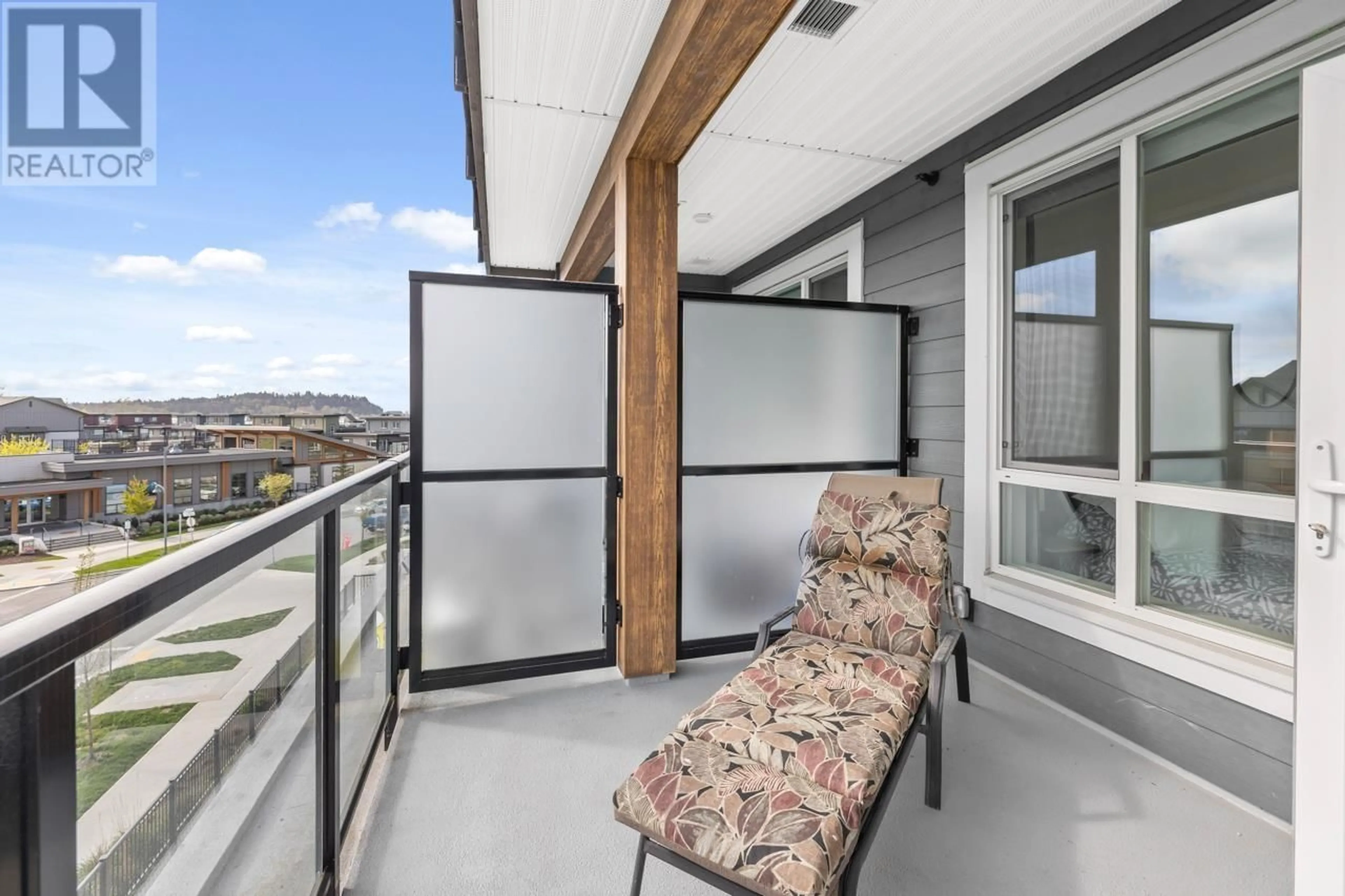 Balcony in the apartment, unknown for 312 - 2499 RABBIT DRIVE, Delta British Columbia V4M0G4