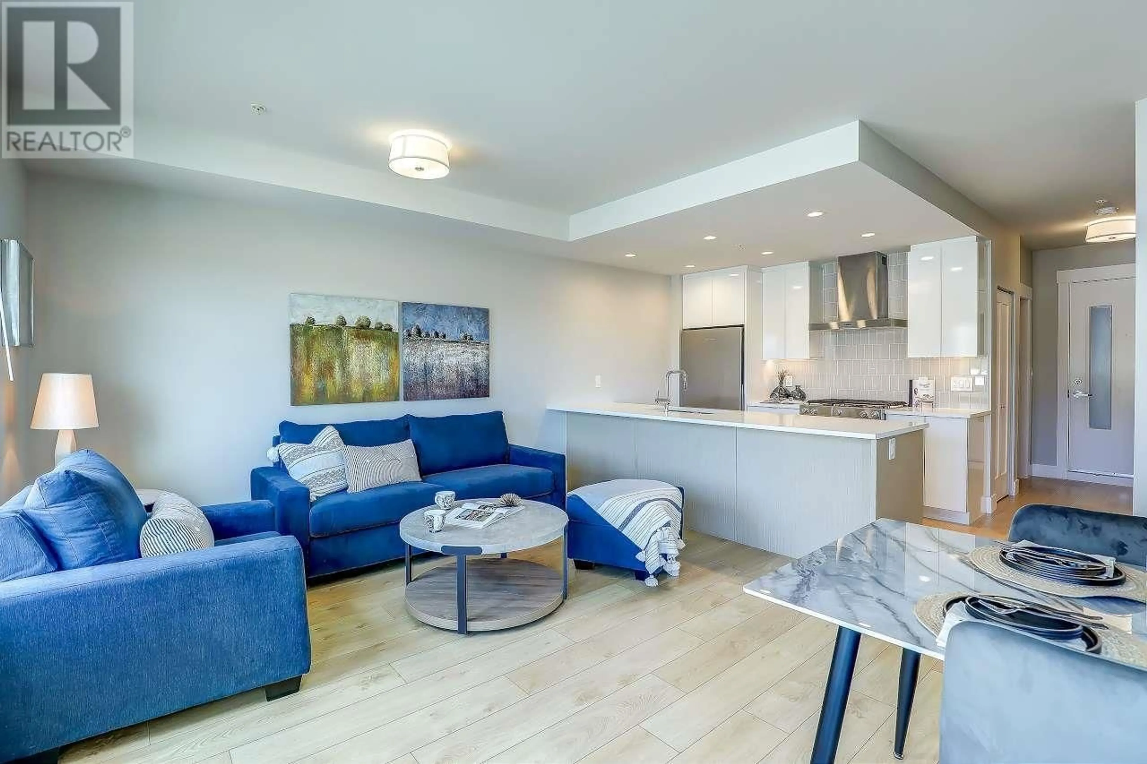 Living room with furniture, unknown for 413 - 1496 CHARLOTTE ROAD, Vancouver British Columbia V7J0C9