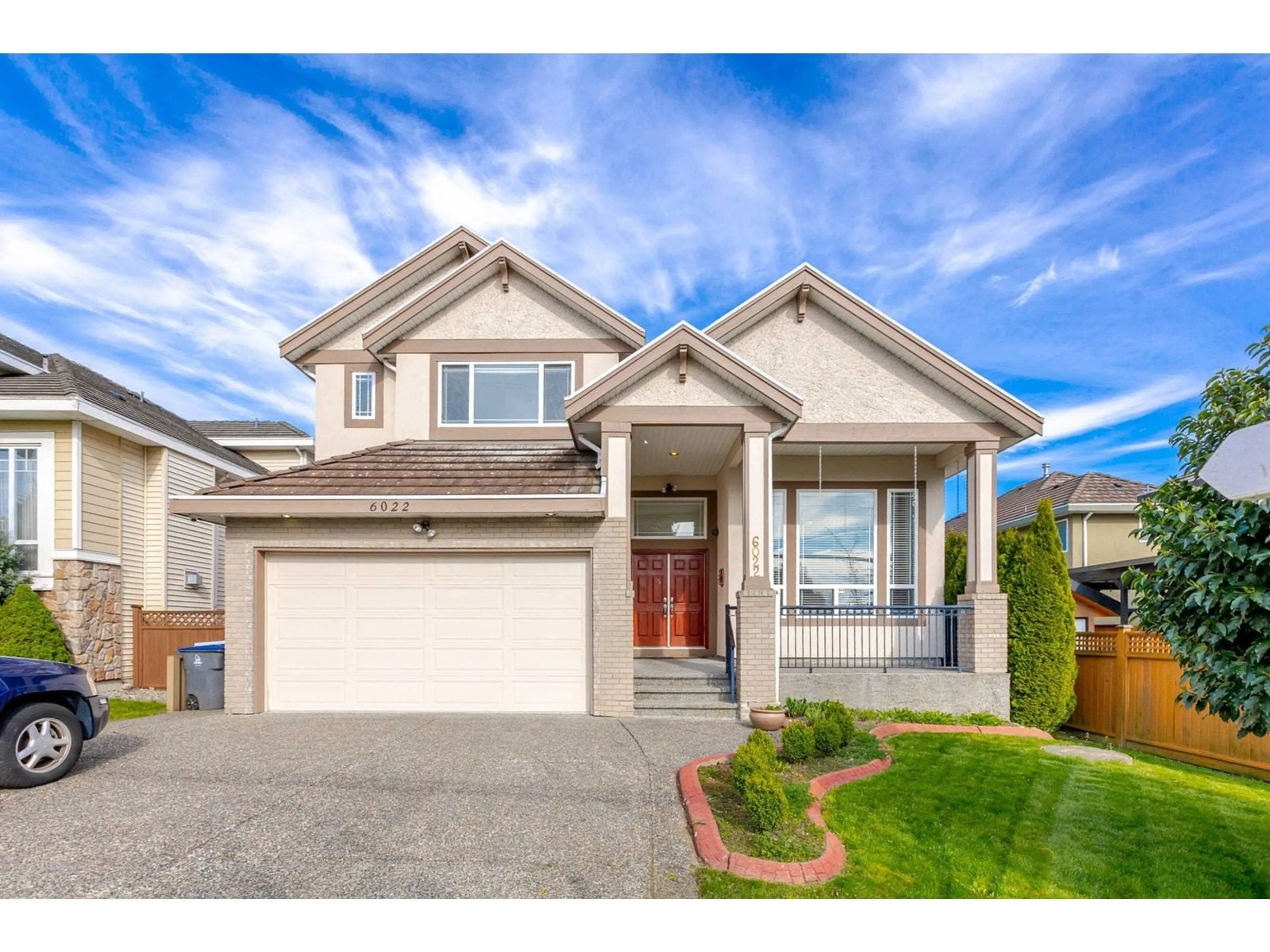 Home with vinyl exterior material, street for 6022 126, Surrey British Columbia V3X1V6