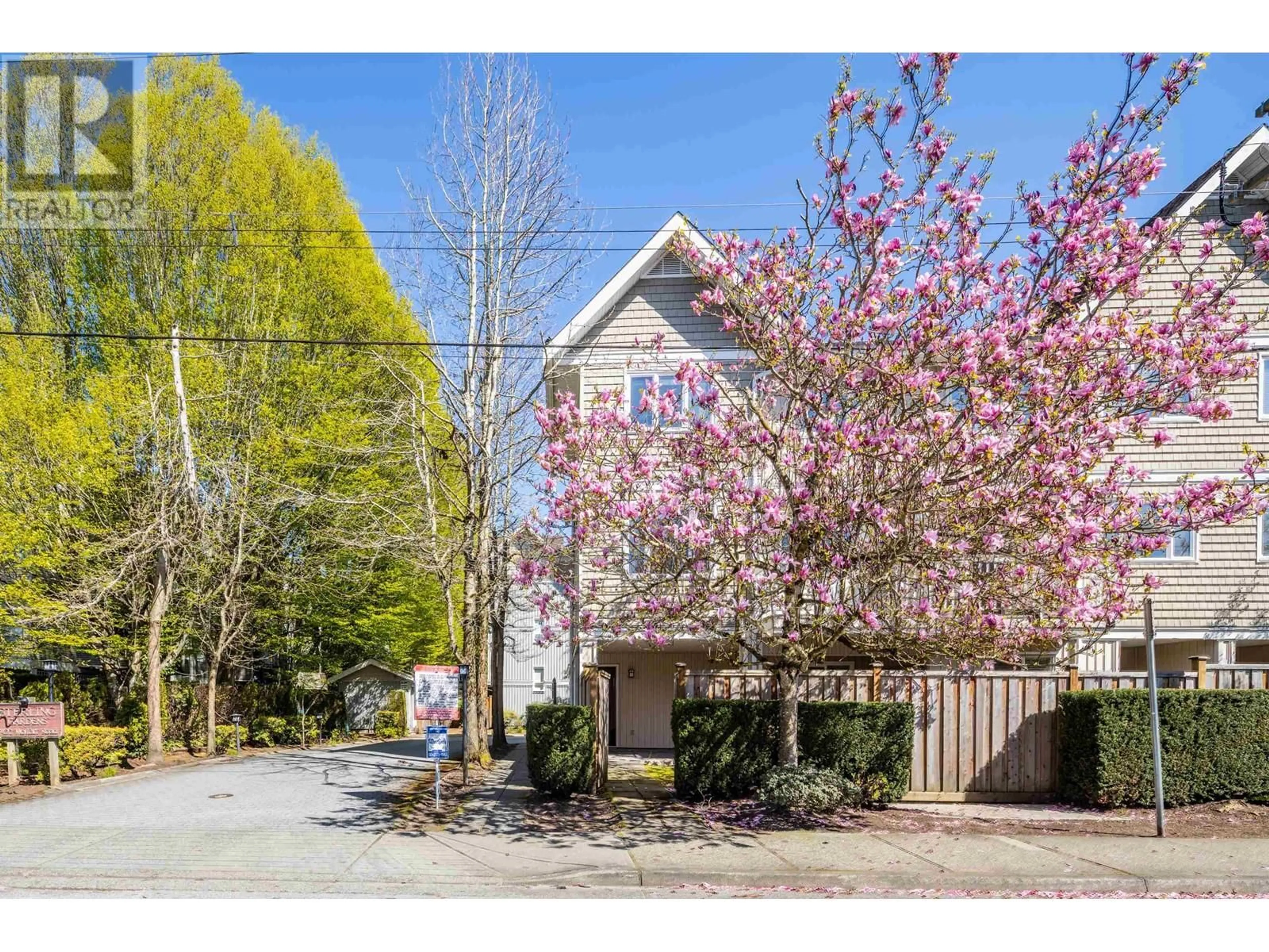 A pic from outside/outdoor area/front of a property/back of a property/a pic from drone, street for 1 - 7420 MOFFATT ROAD, Richmond British Columbia V6Y1X8