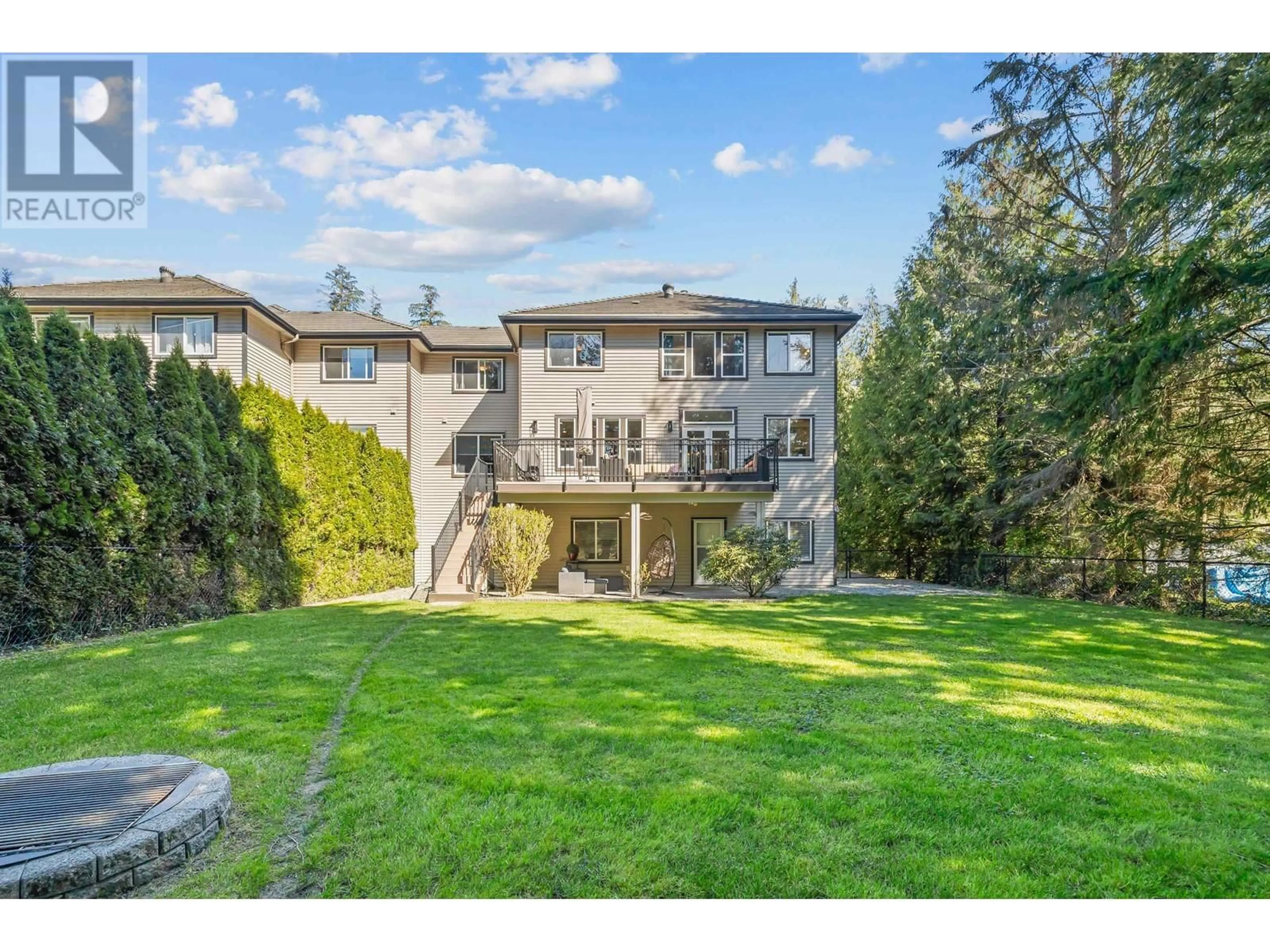 A pic from outside/outdoor area/front of a property/back of a property/a pic from drone, unknown for 1048 SUGAR MOUNTAIN WAY, Anmore British Columbia V3H4Y7