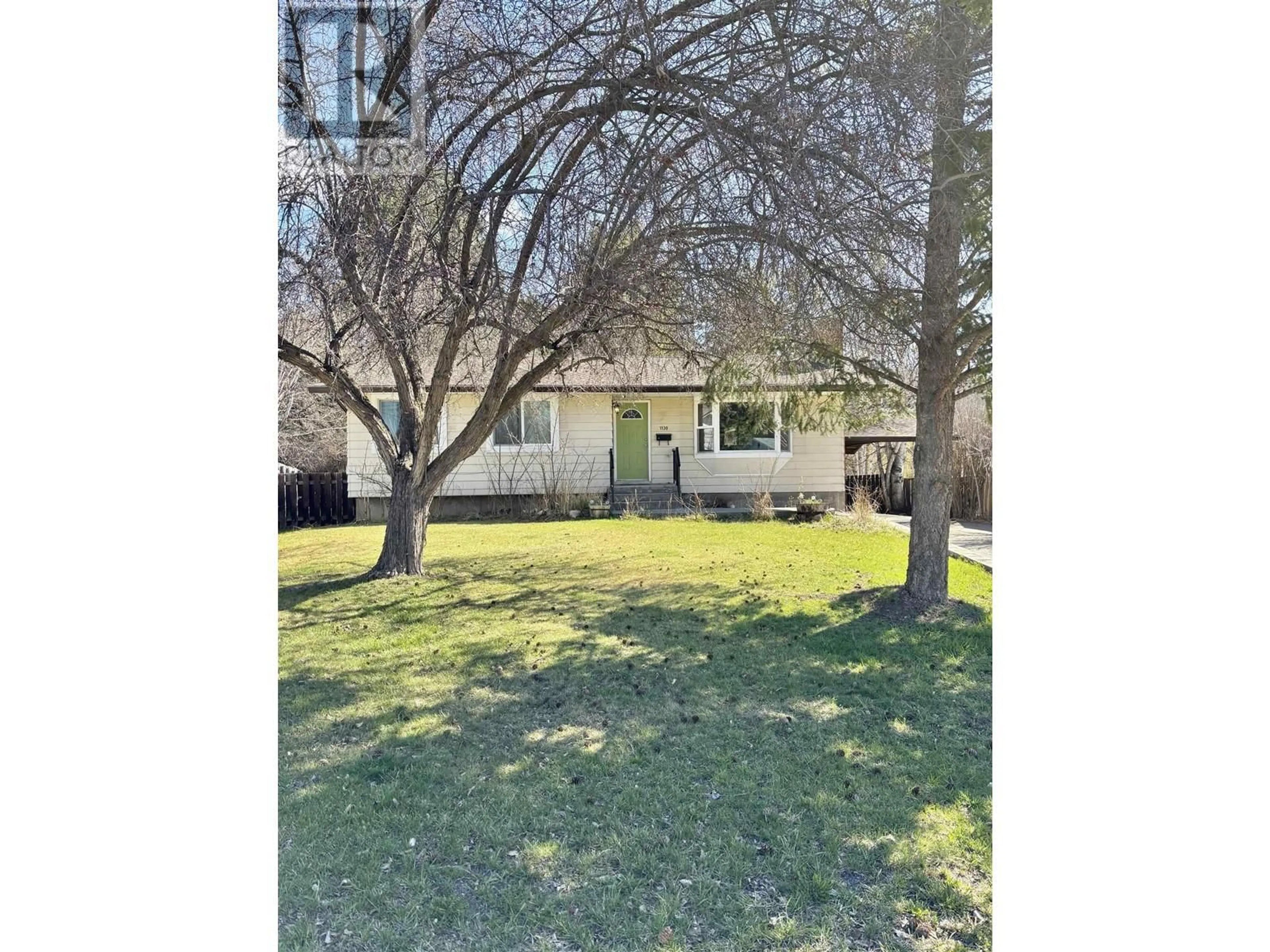 A pic from outside/outdoor area/front of a property/back of a property/a pic from drone, street for 1130 LATIN AVENUE, Williams Lake British Columbia V2G2J9