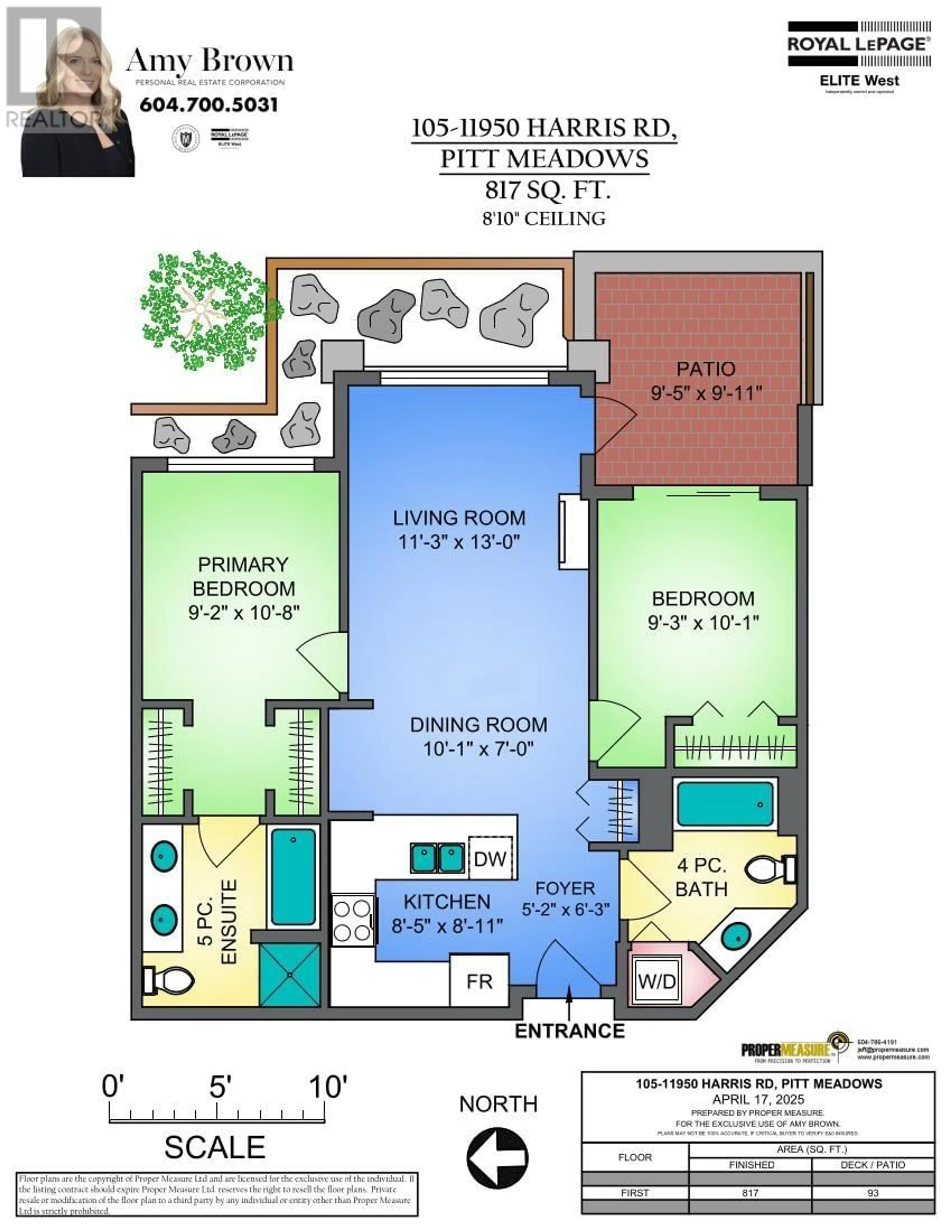 Floor plan for 105 - 11950 HARRIS ROAD, Pitt Meadows British Columbia V3Y0B7