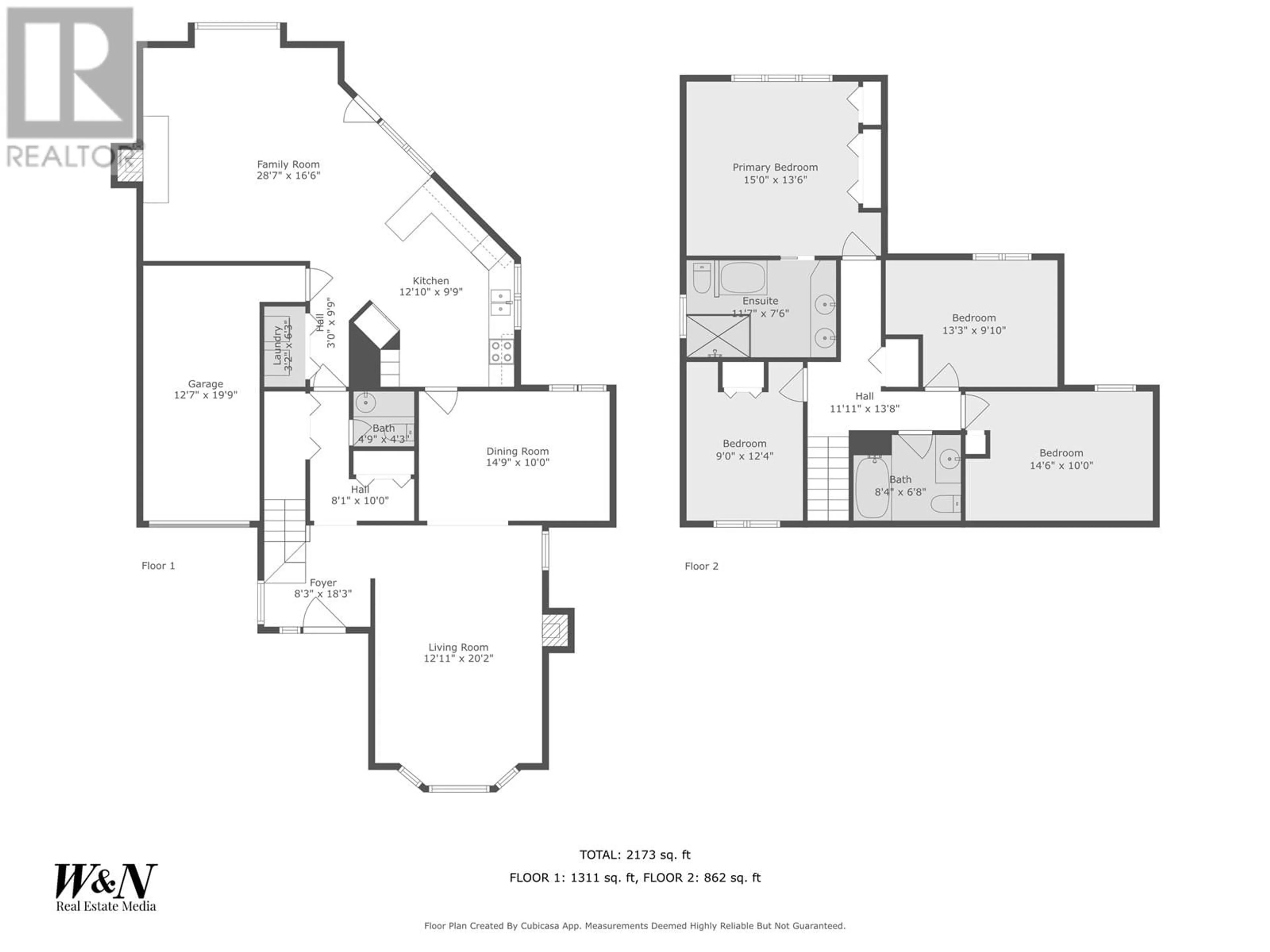 Floor plan for 4412 61 STREET, Delta British Columbia V4K3X9