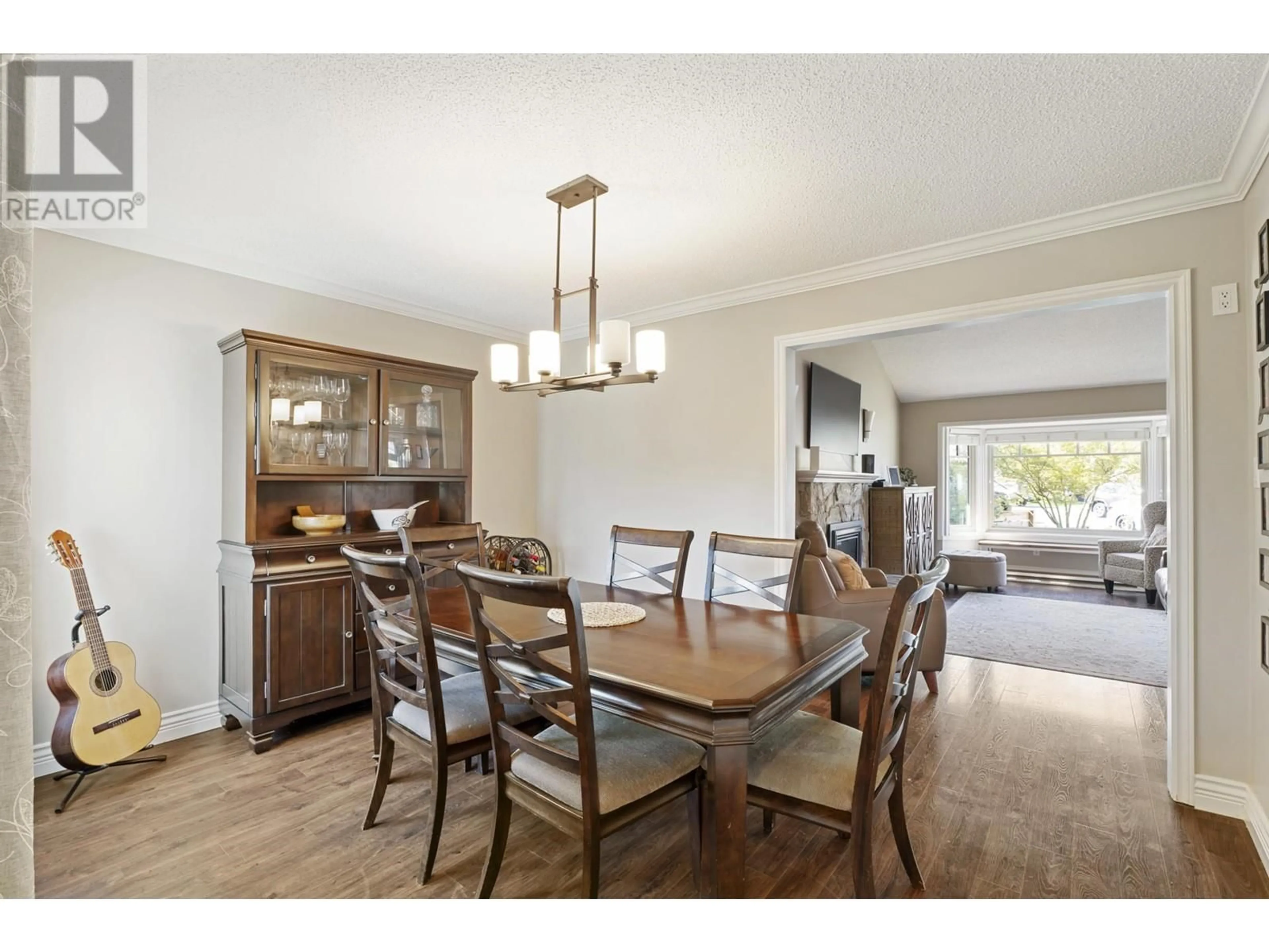 Dining room, wood/laminate floor for 4412 61 STREET, Delta British Columbia V4K3X9