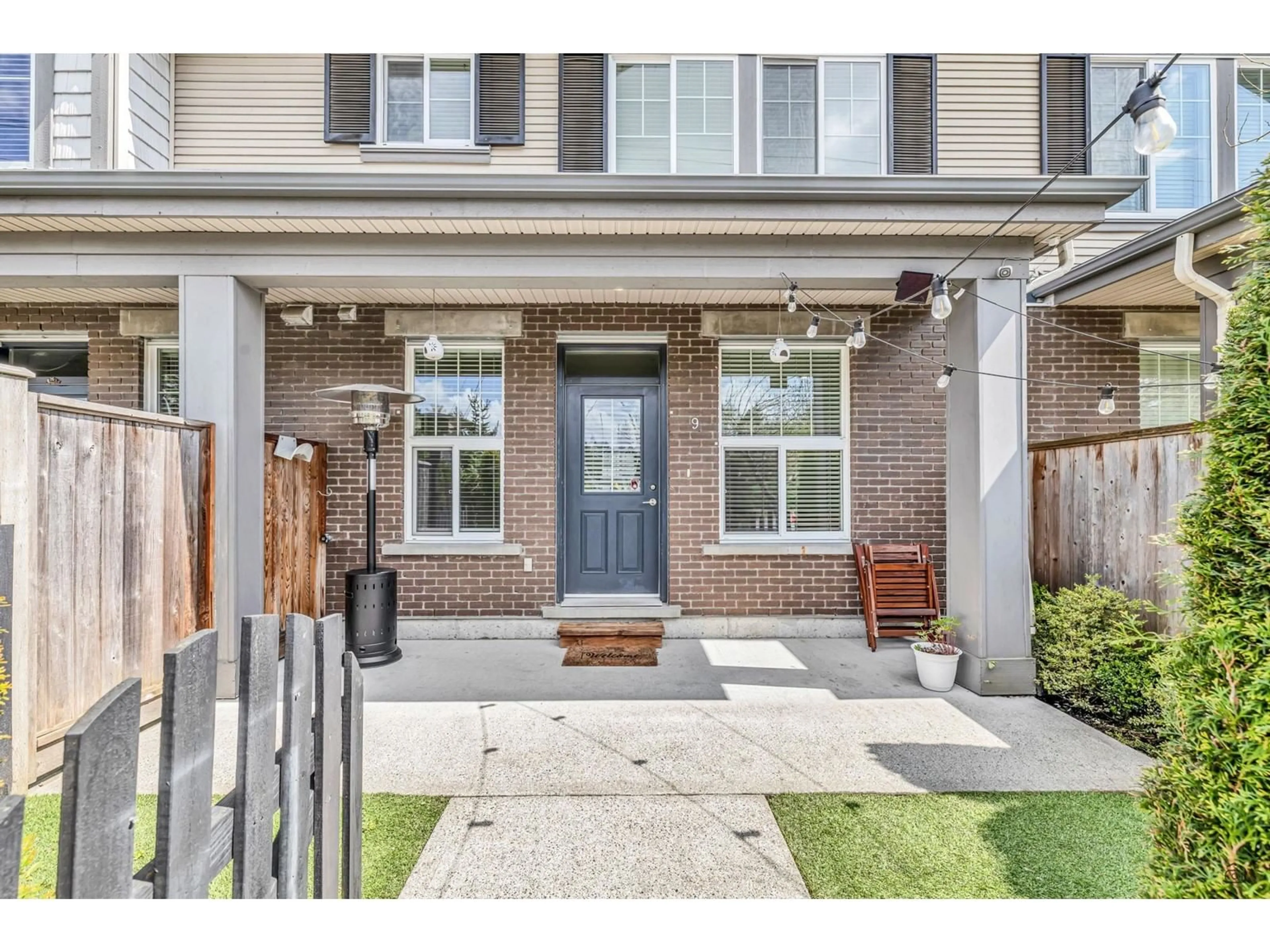 Home with brick exterior material, street for 9 - 20831 70, Langley British Columbia V2Y0H1