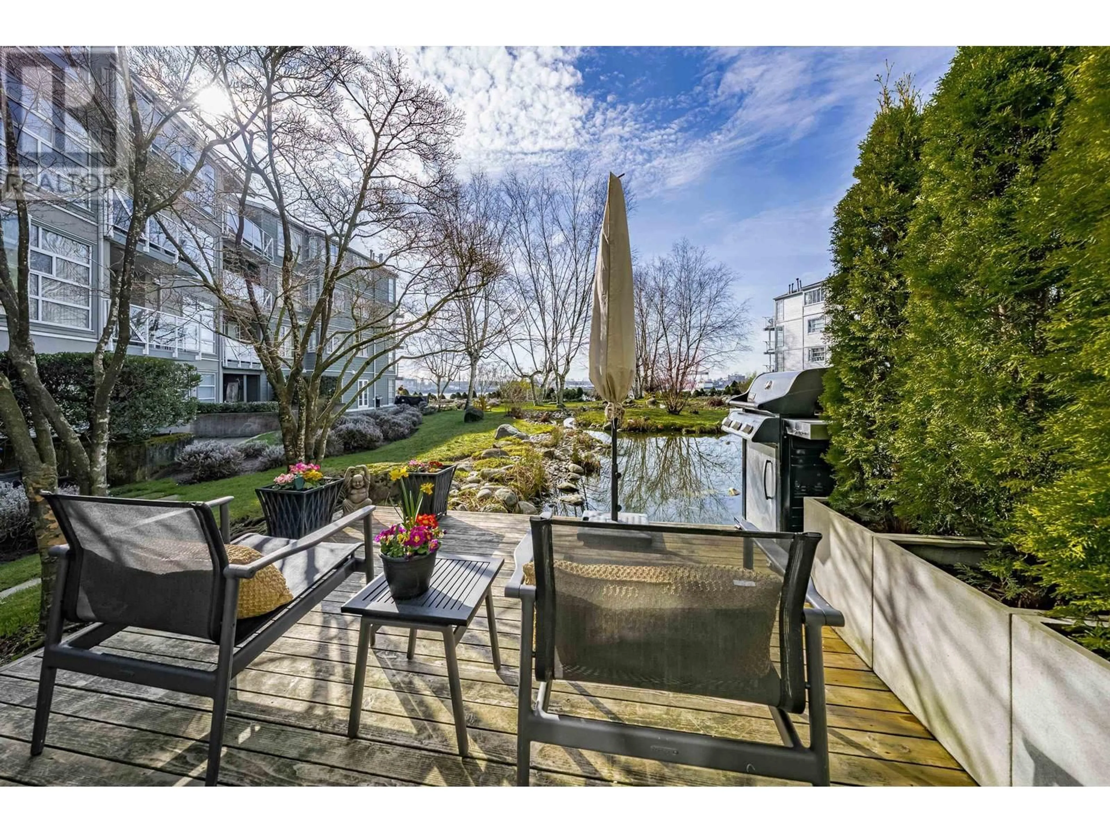 Patio, water/lake/river/ocean view for 2070 KENT AVENUE SOUTH AVENUE, Vancouver British Columbia V5P4X2