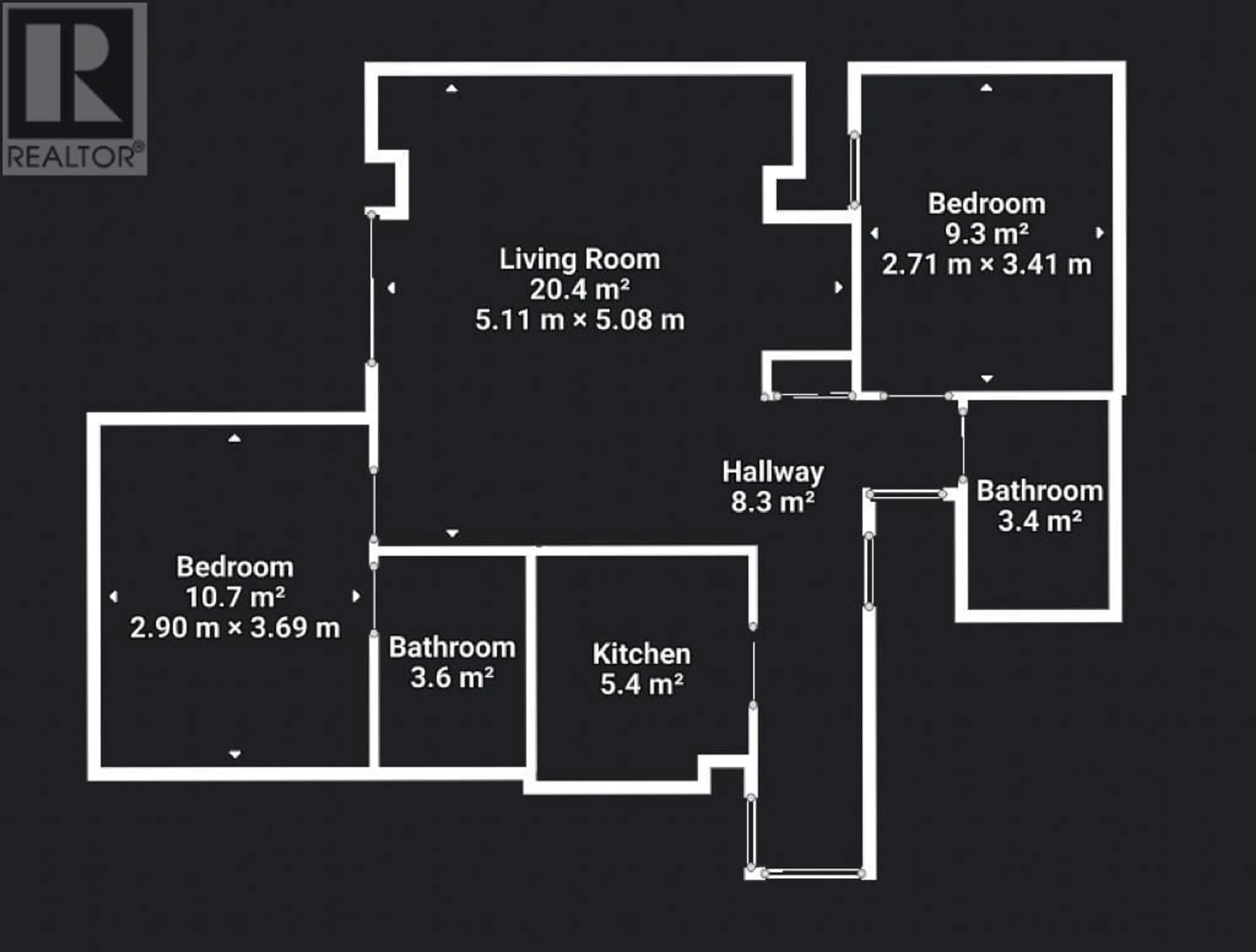Floor plan for 2007 - 5189 GASTON STREET, Vancouver British Columbia V5R6C7