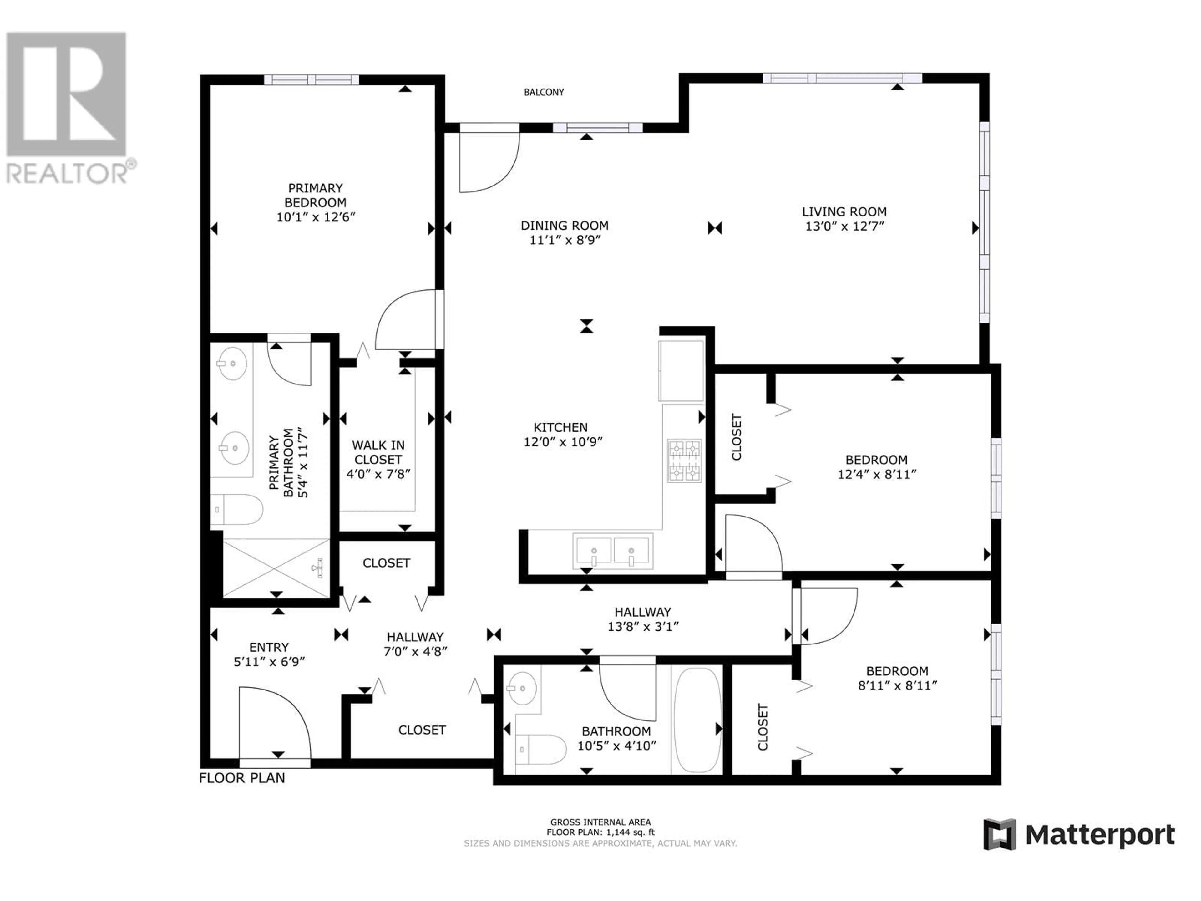 Floor plan for 304 - 2632 LIBRARY LANE, North Vancouver British Columbia V7J0B8