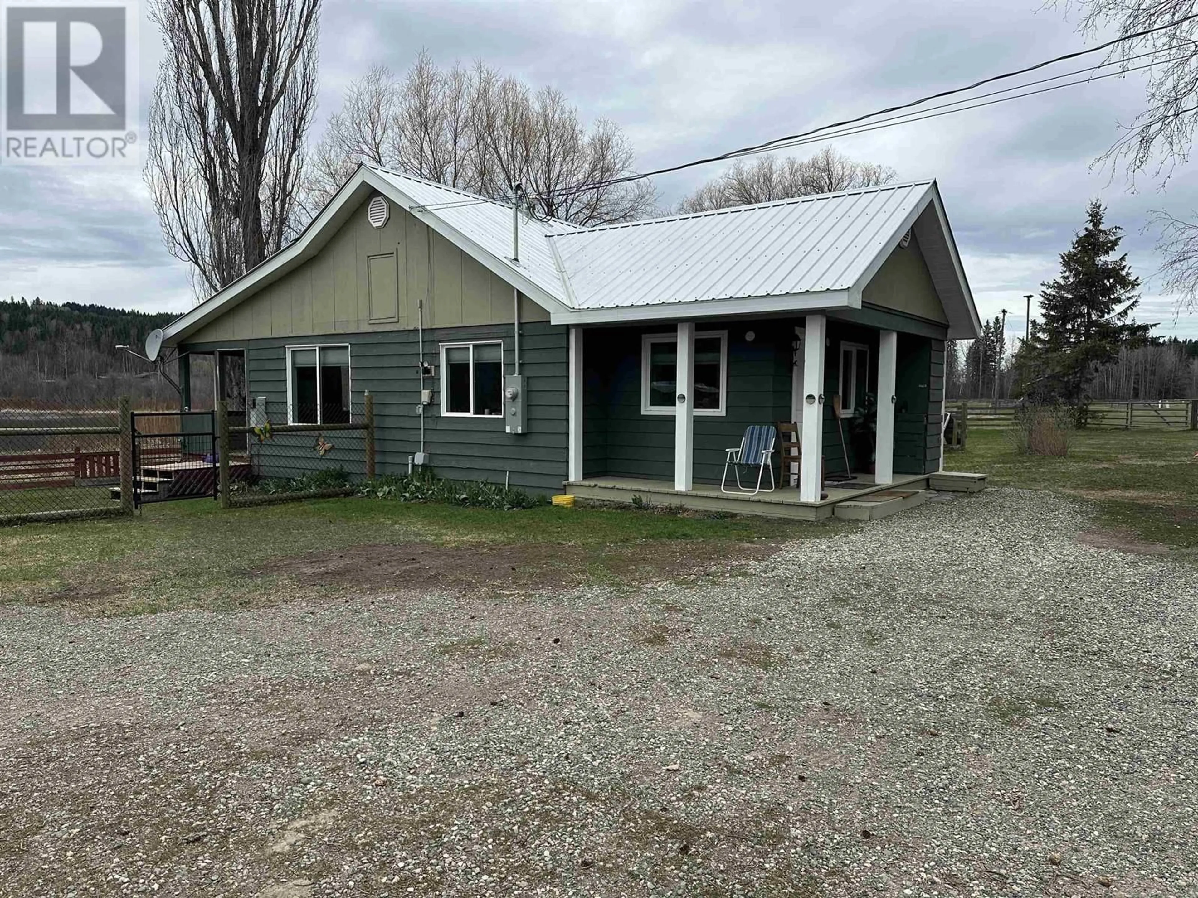 A pic from outside/outdoor area/front of a property/back of a property/a pic from drone, building for 3206 BEAVER VALLEY ROAD, Williams Lake British Columbia V0L1G0