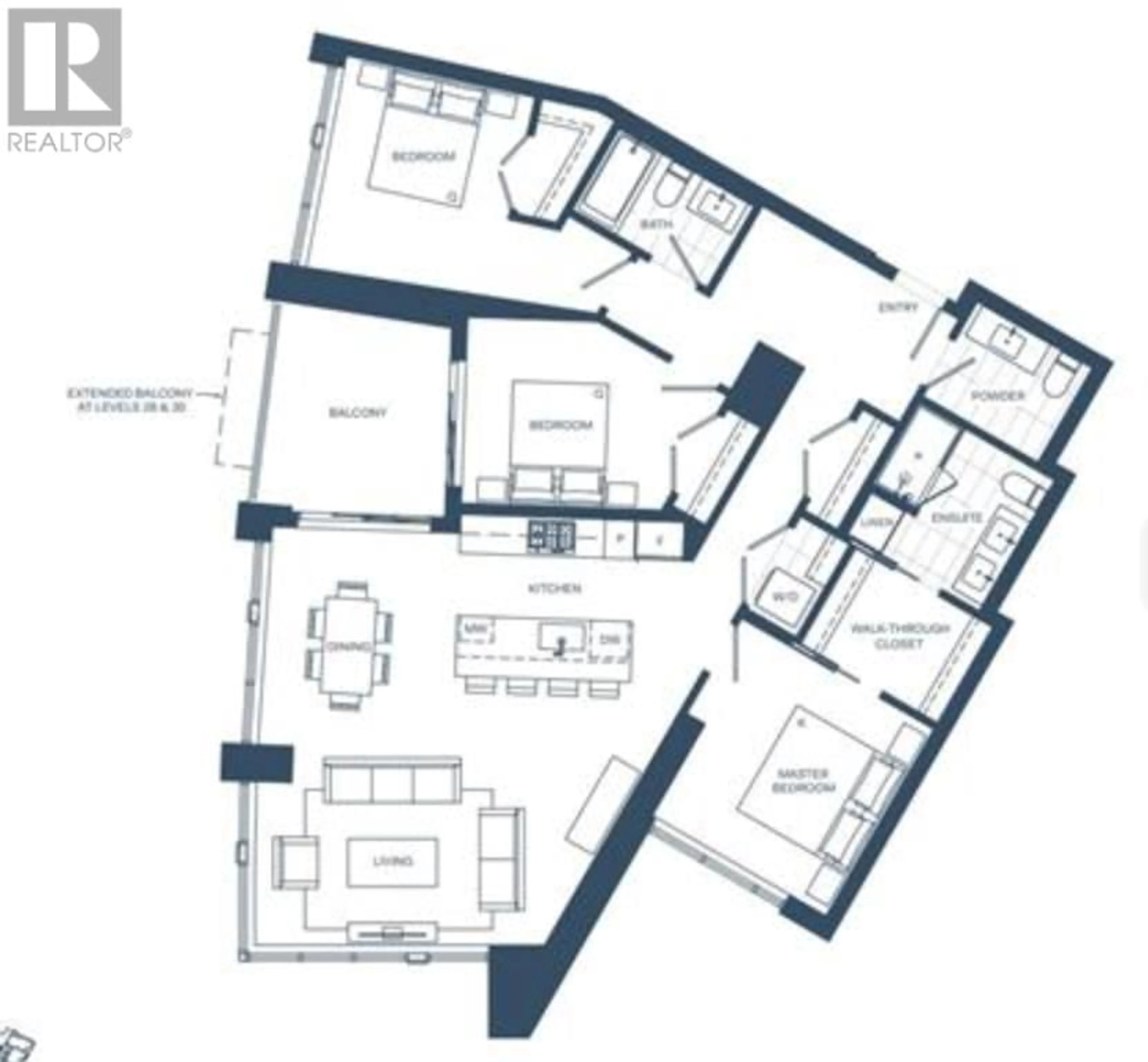 Floor plan for 3005 - 1500 FERN STREET, North Vancouver British Columbia V7J1H6