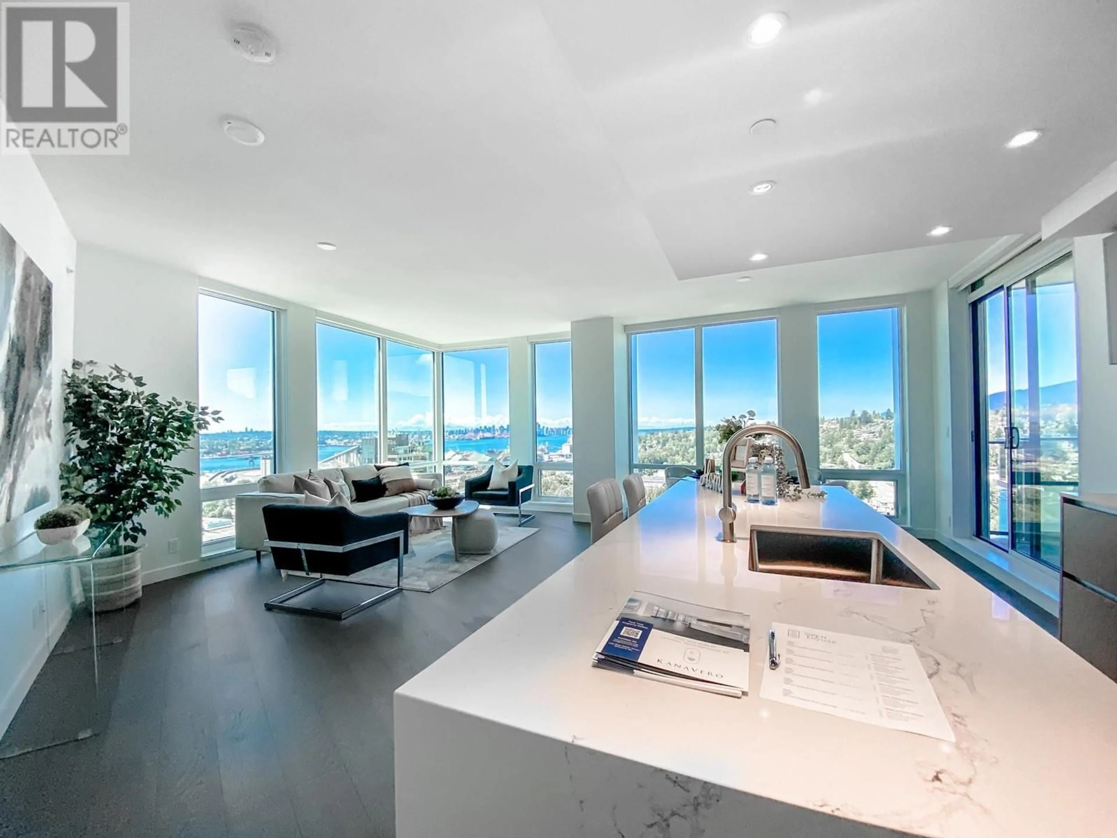 Open concept kitchen, unknown for 3005 - 1500 FERN STREET, North Vancouver British Columbia V7J1H6
