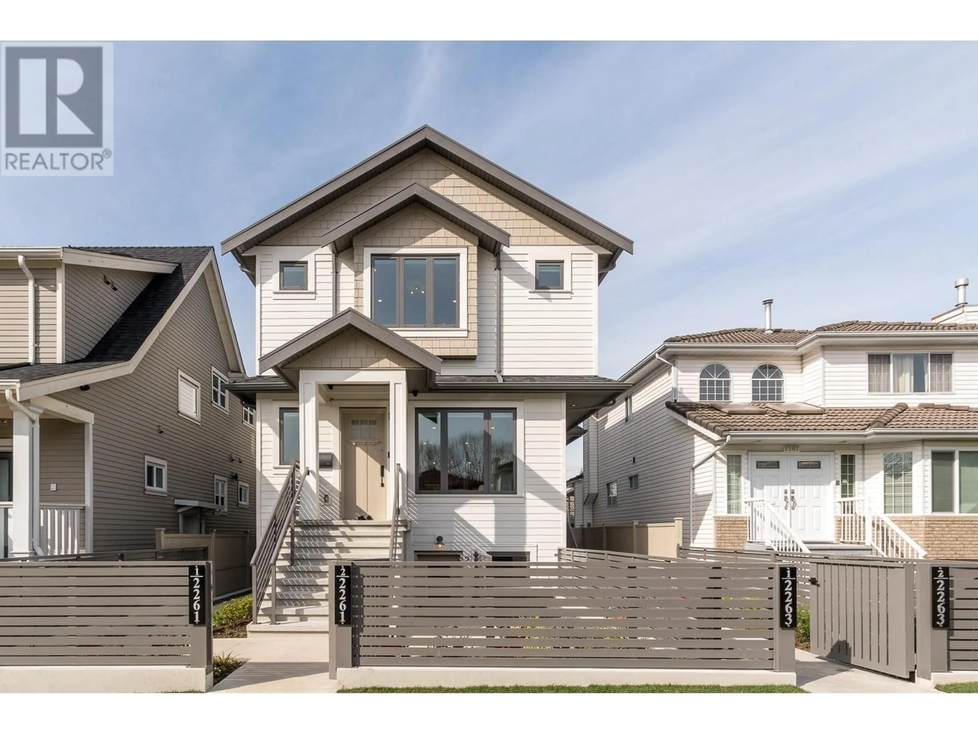 Home with vinyl exterior material, street for 2261 35TH AVENUE, Vancouver British Columbia V5P1C1