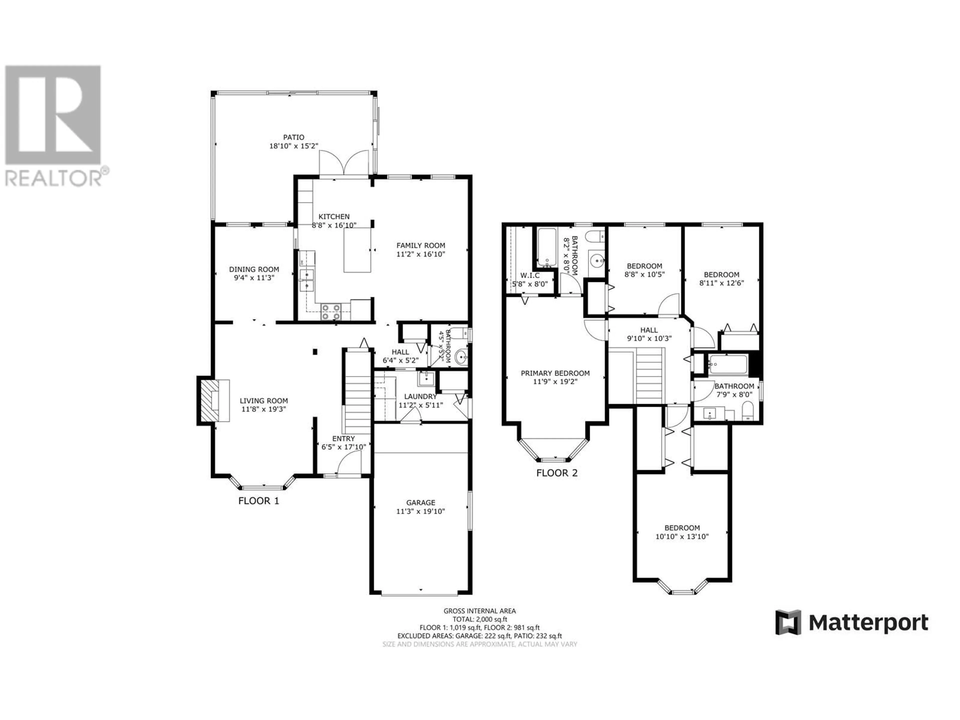 Floor plan for 10780 CANSO CRESCENT, Richmond British Columbia V7E5B9