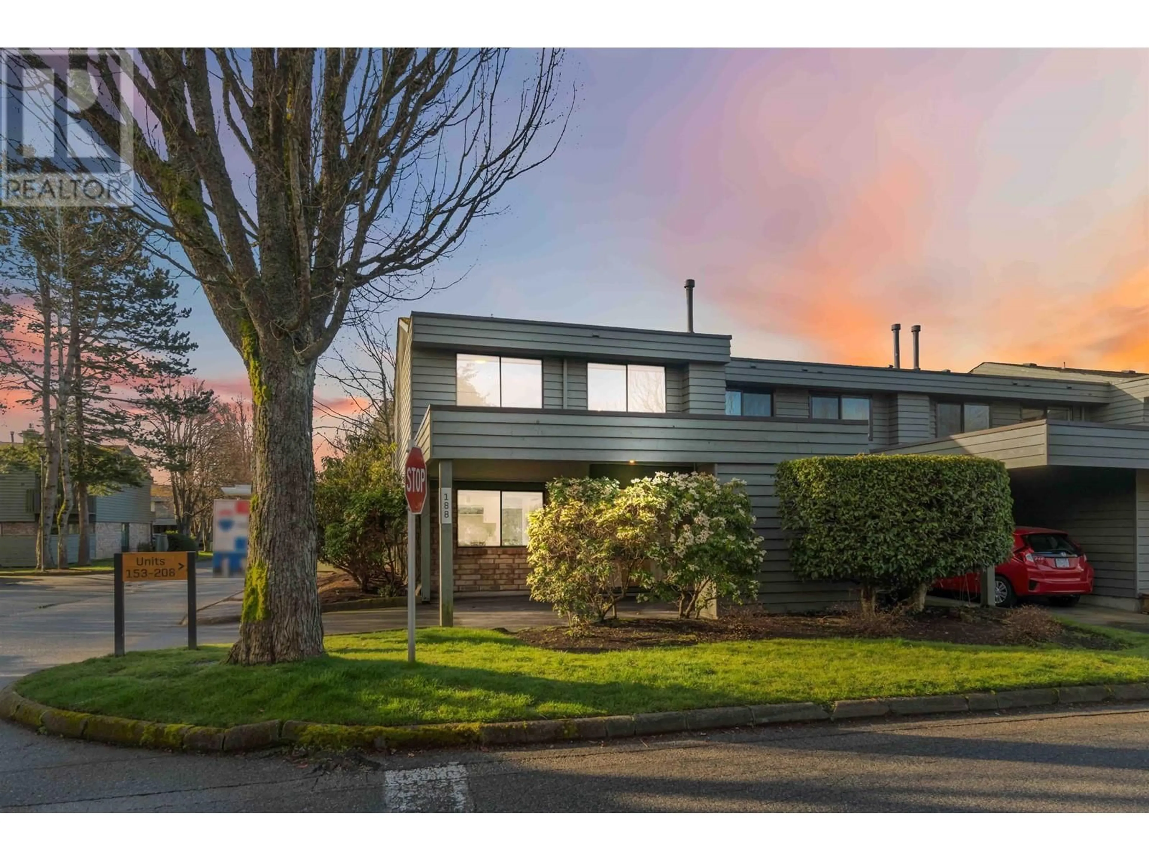 A pic from outside/outdoor area/front of a property/back of a property/a pic from drone, street for 188 - 3031 WILLIAMS ROAD, Richmond British Columbia V7E4G1