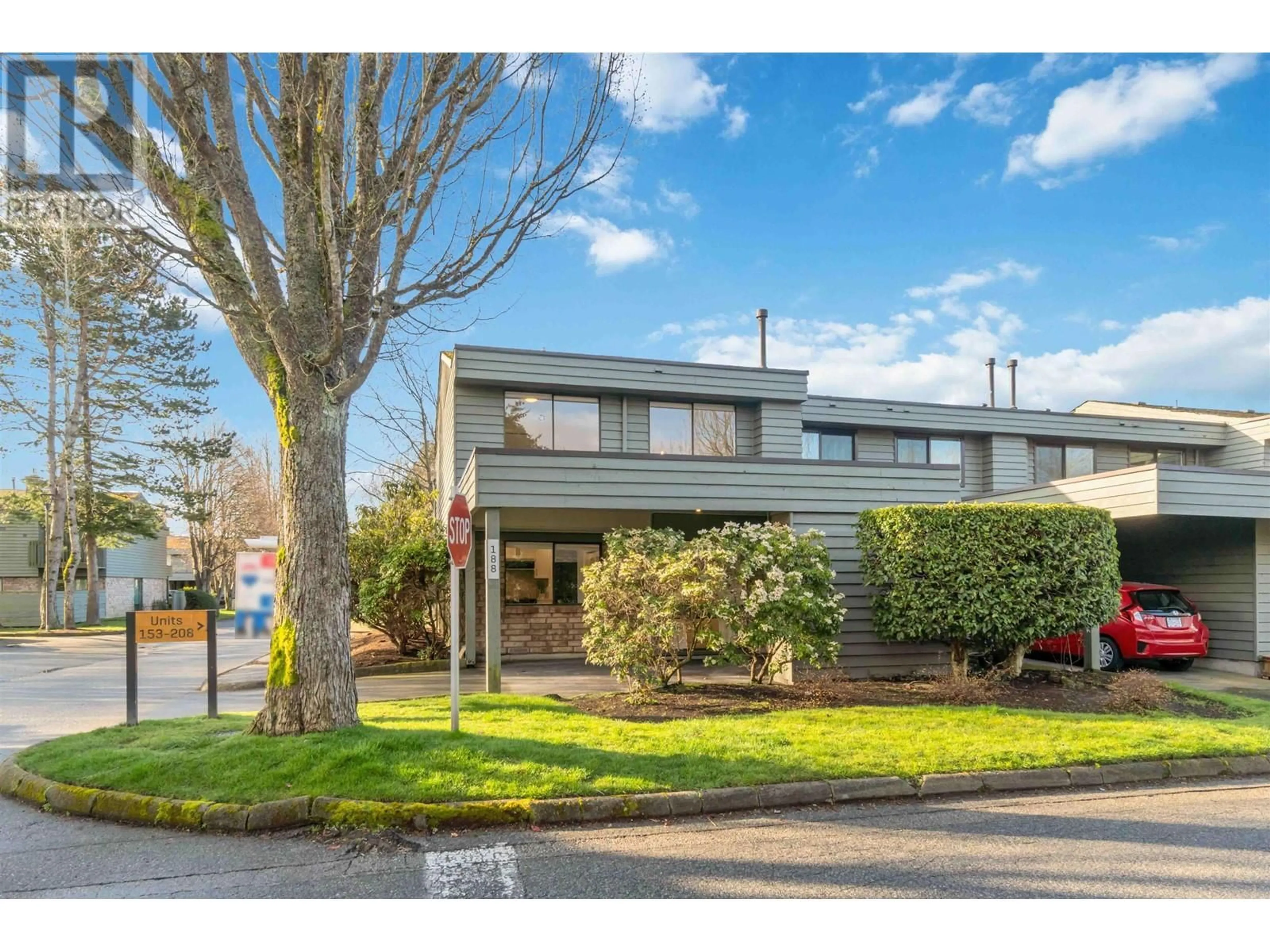 A pic from outside/outdoor area/front of a property/back of a property/a pic from drone, street for 188 - 3031 WILLIAMS ROAD, Richmond British Columbia V7E4G1