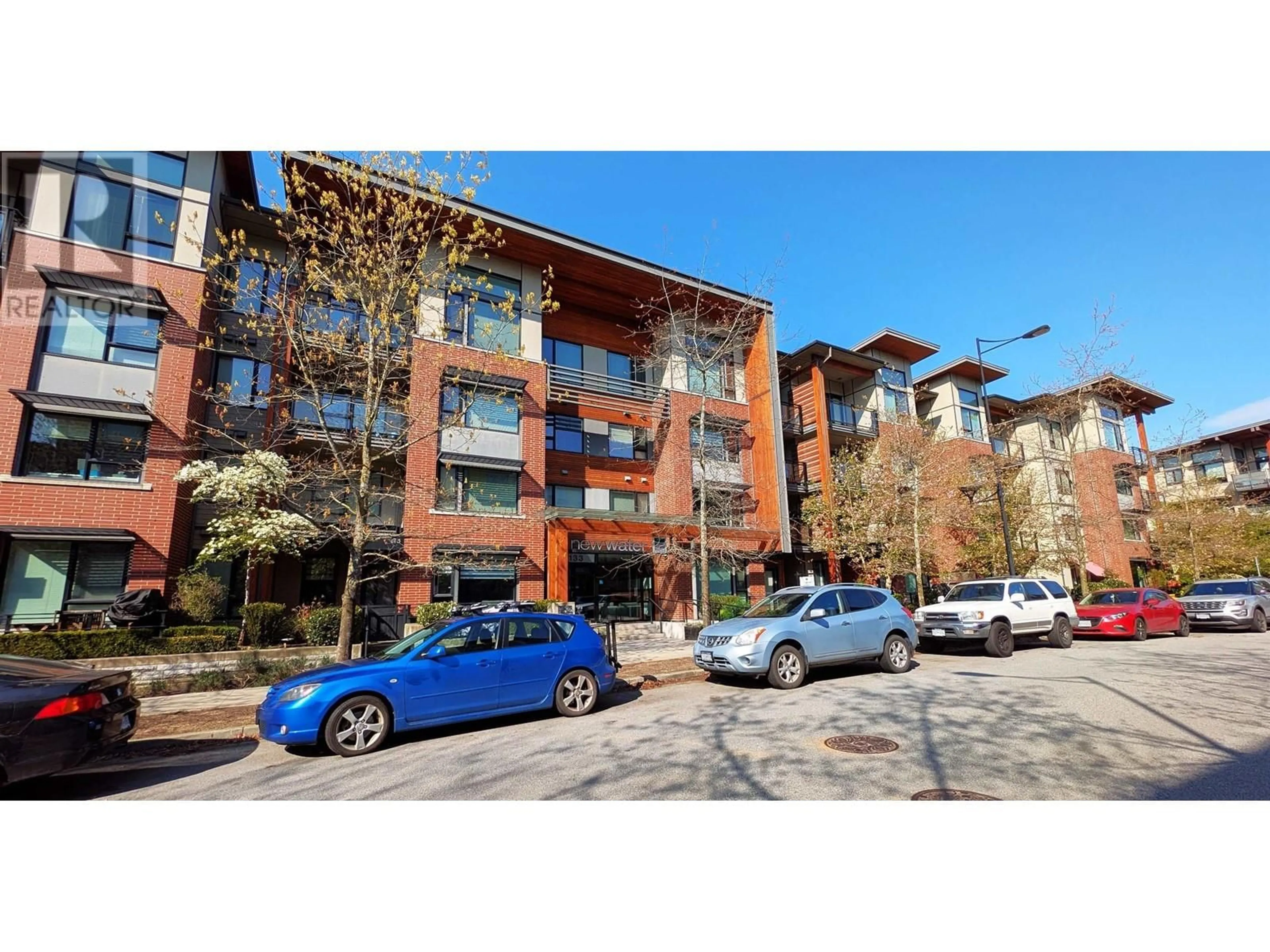 A pic from outside/outdoor area/front of a property/back of a property/a pic from drone, unknown for 418 - 3133 RIVERWALK AVENUE, Vancouver British Columbia V5S0A7