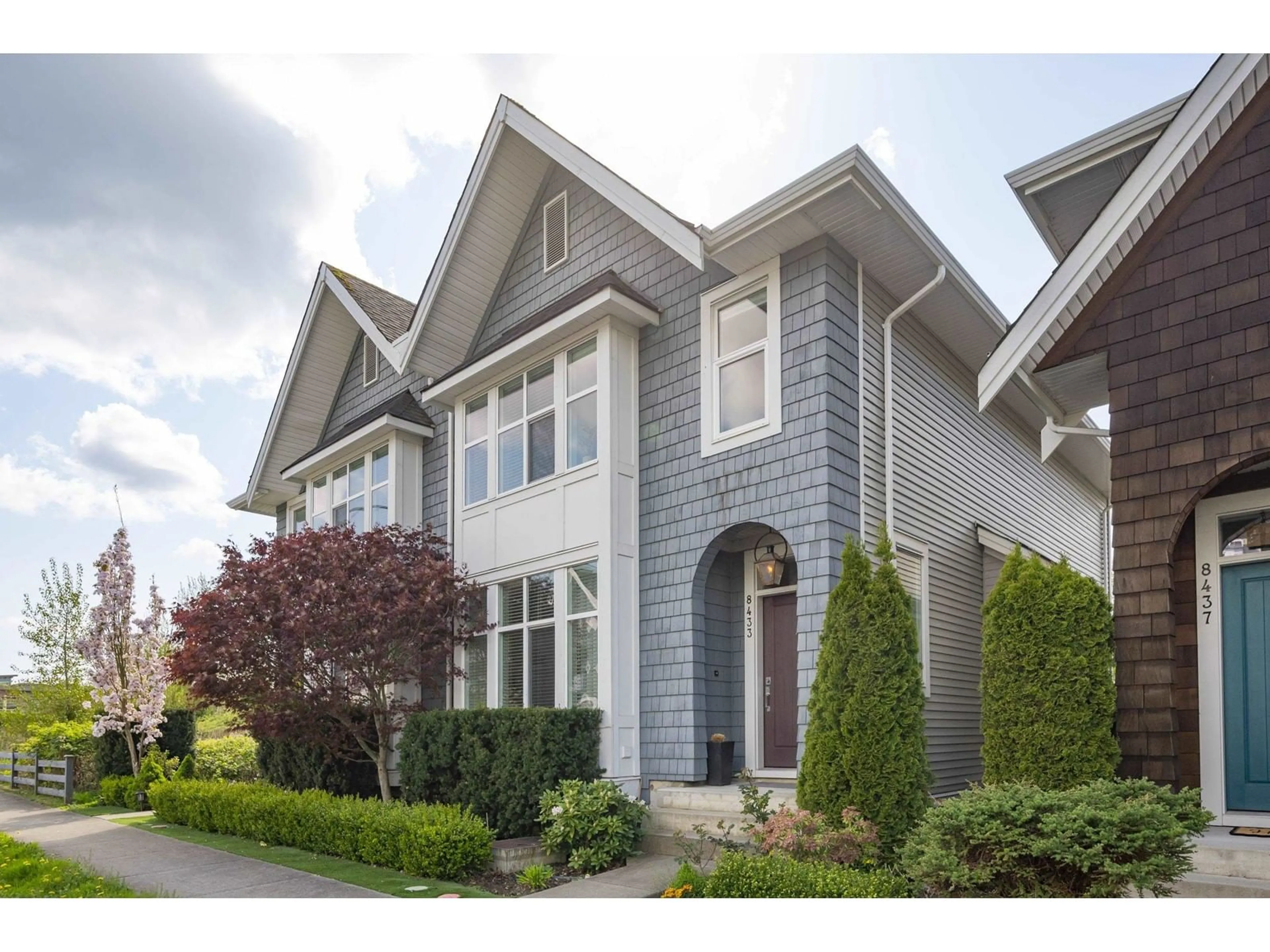 Home with brick exterior material, street for 8433 207A, Langley British Columbia V2Y0S4