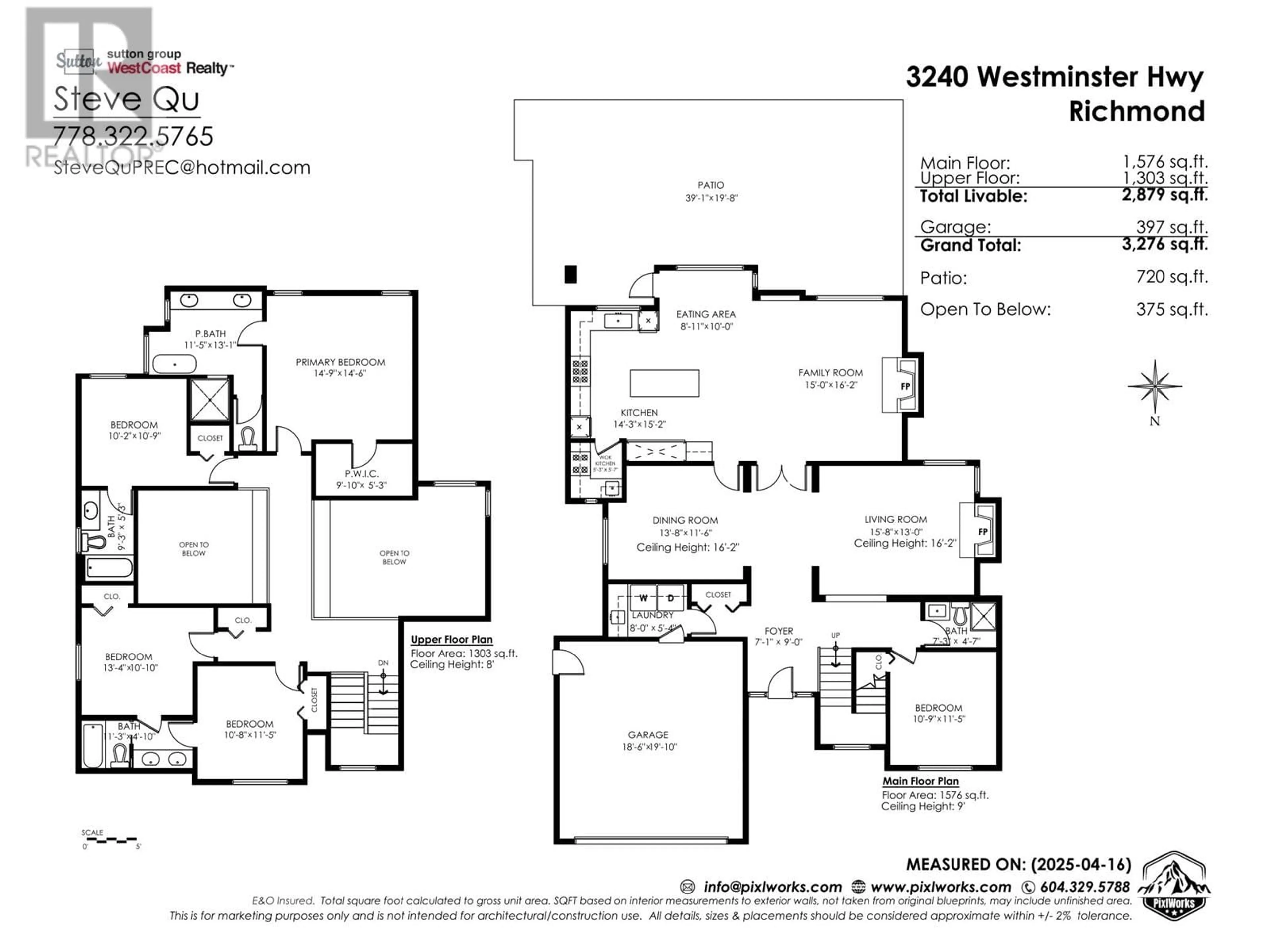 Floor plan for 3240 WESTMINSTER HIGHWAY, Richmond British Columbia V7C5R1