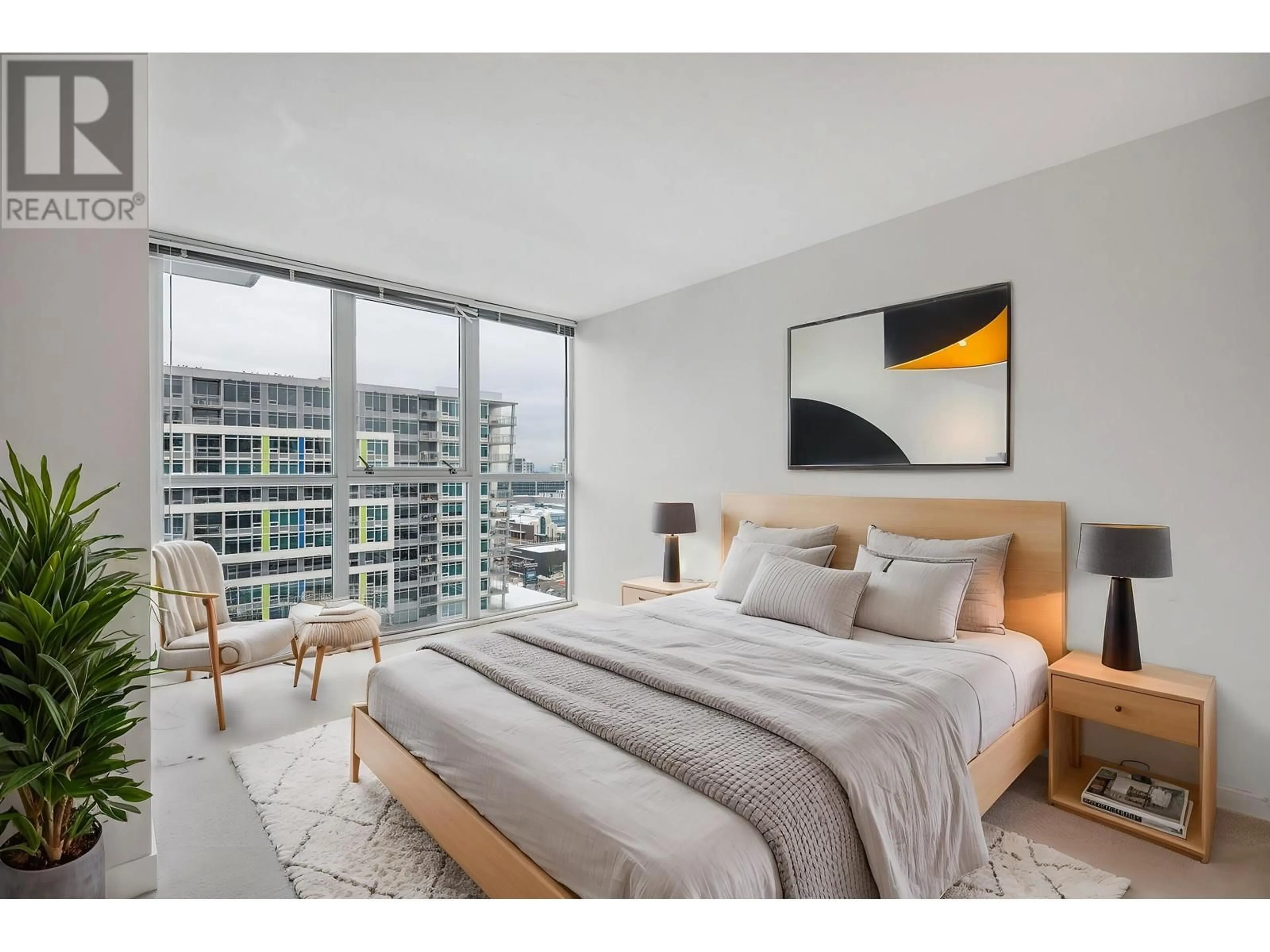 Bedroom with bed, unknown for 1608 - 8033 SABA ROAD, Richmond British Columbia V6Y4M8